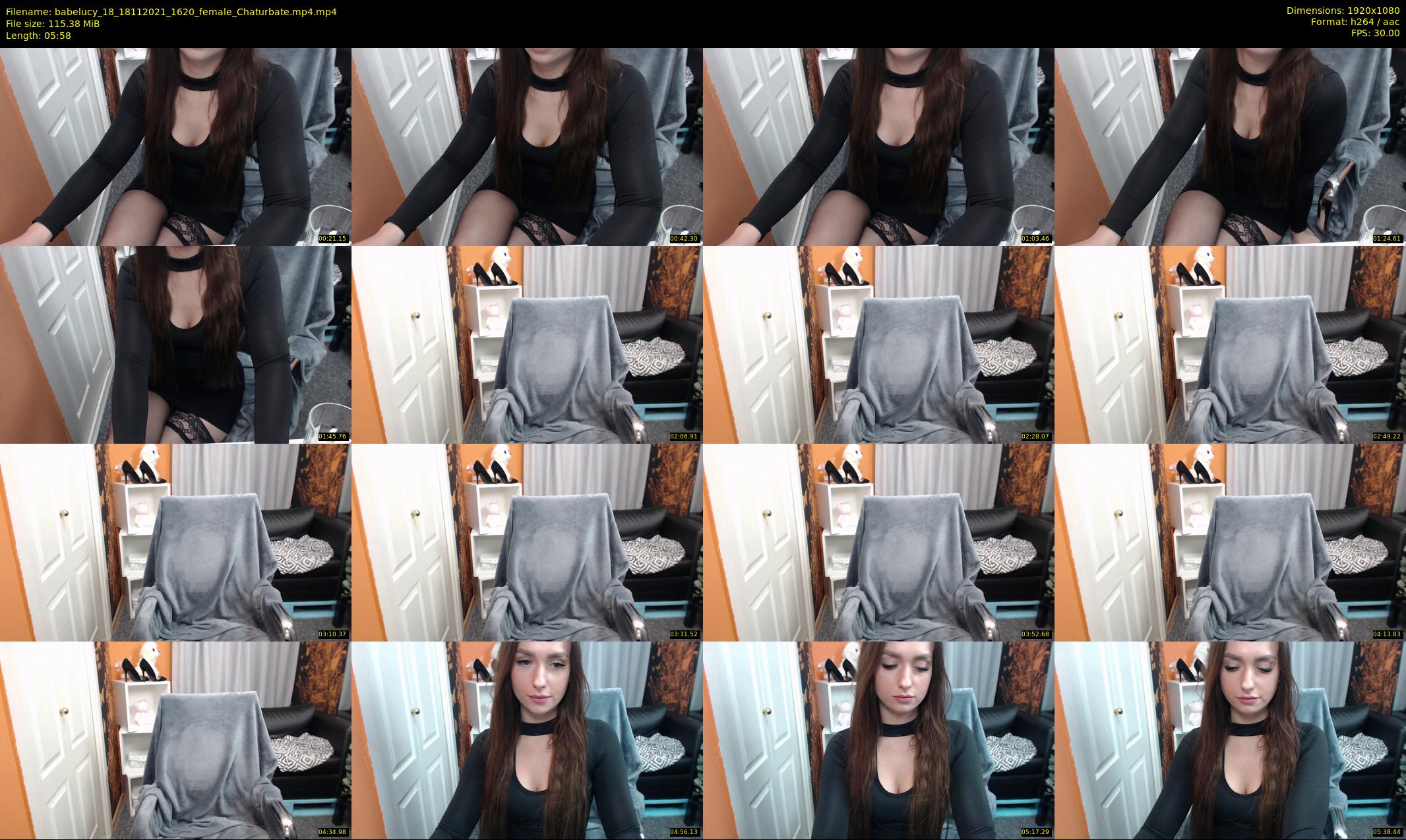 babelucy_18 — 6 minute Chaturbate female cam show recording, 1080p, Nov 18, 2021