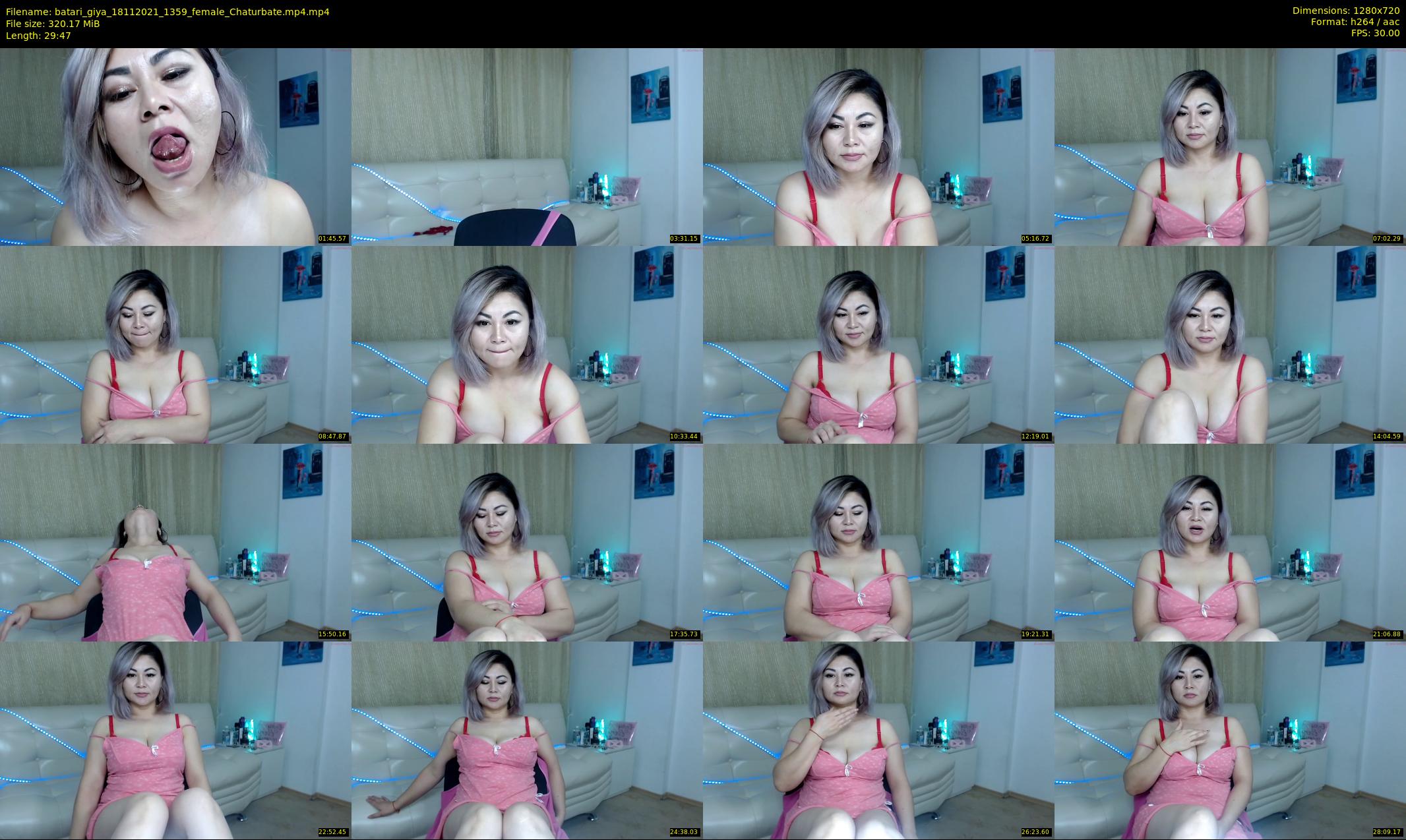 batari_giya — 30 minute Chaturbate female cam show recording, 720p, Nov 18, 2021