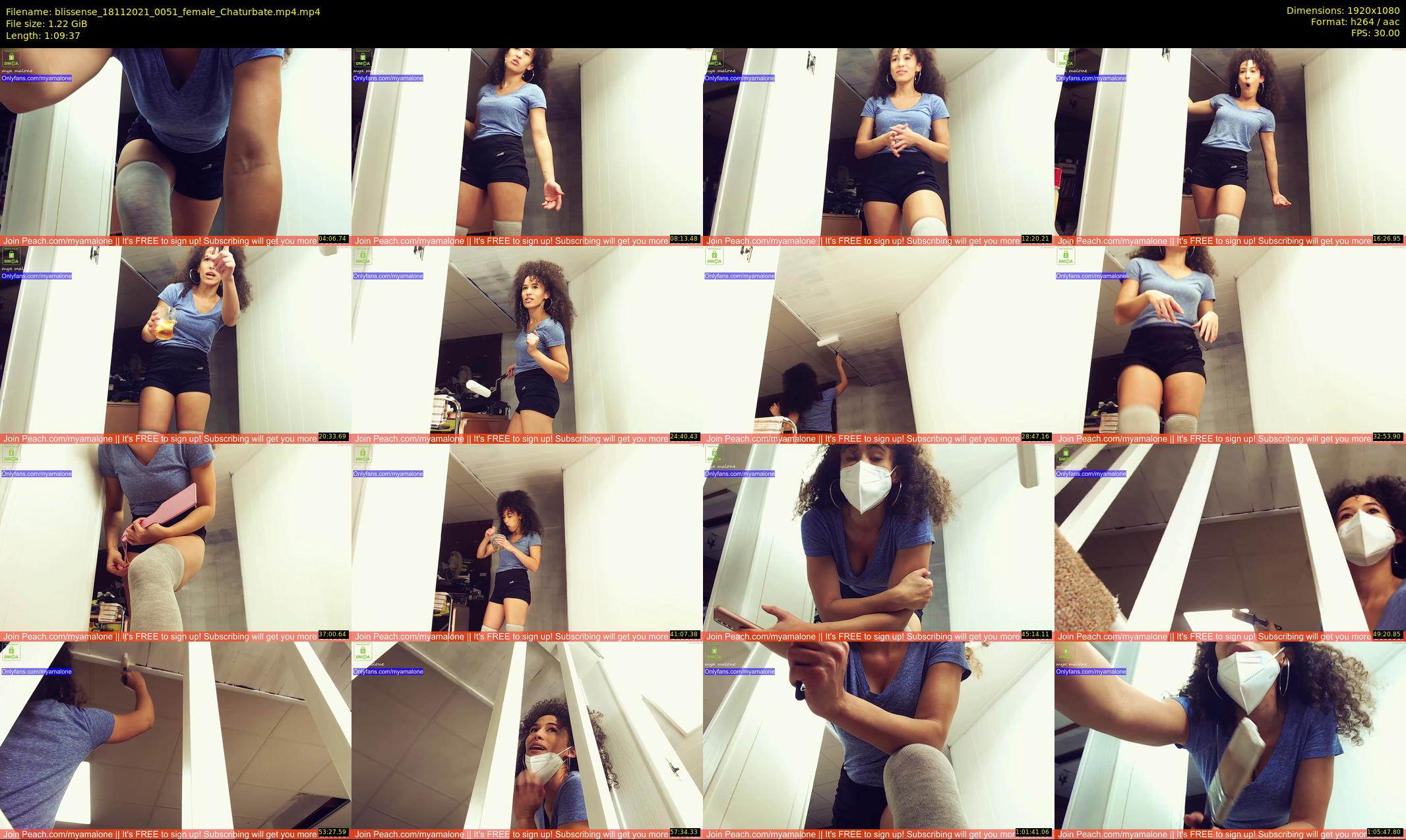 blissense — 70 minute Chaturbate female cam show recording, 1080p, Nov 18, 2021