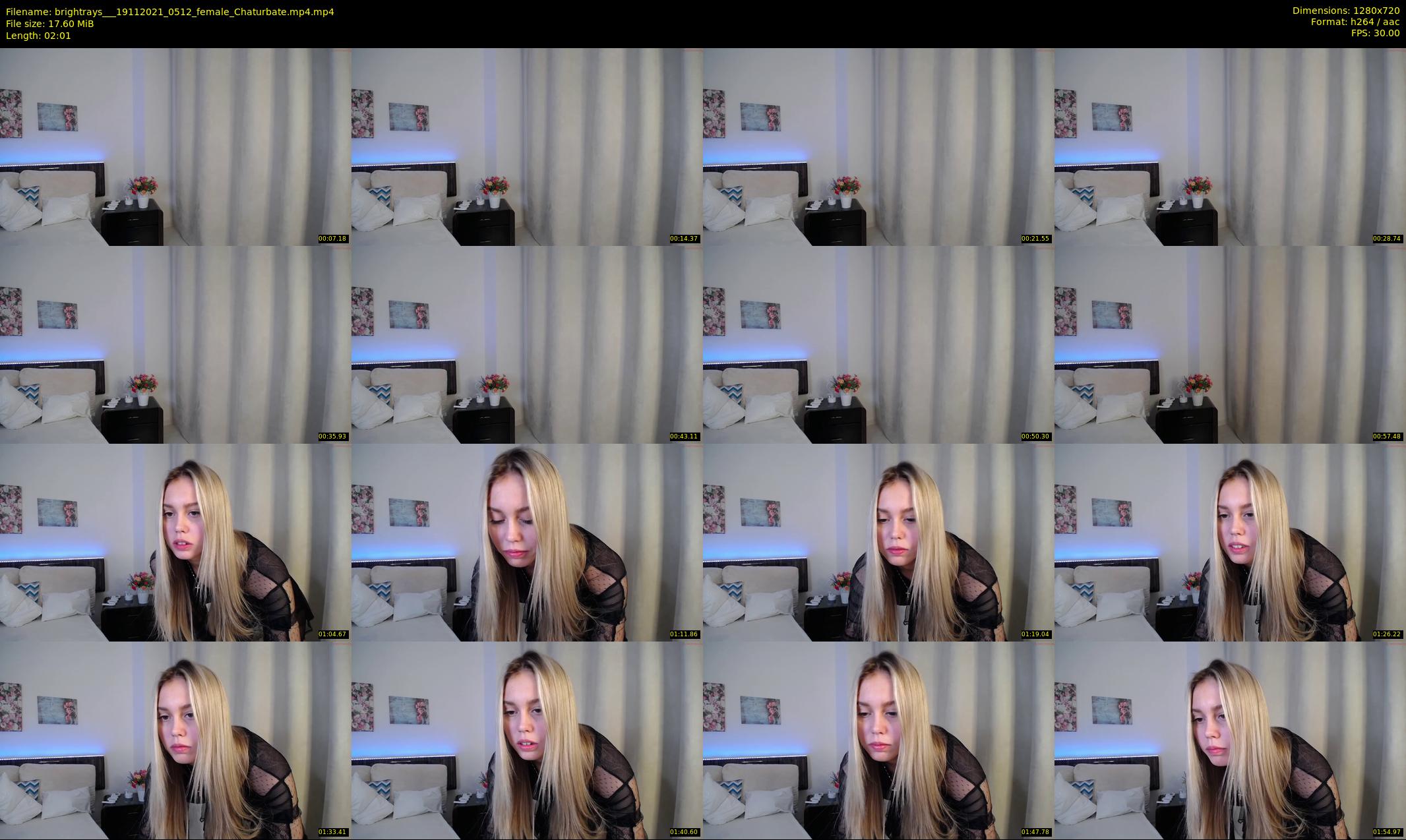 brightrays__ — 3 minute Chaturbate female cam show recording, 720p, Nov 19, 2021