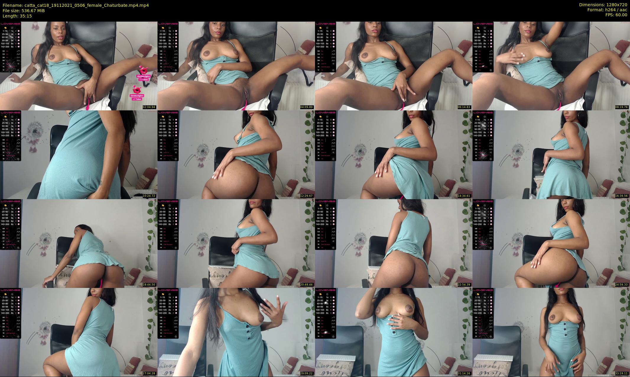 catta_cat18 — 36 minute Chaturbate female cam show recording, 720p, Nov 19, 2021