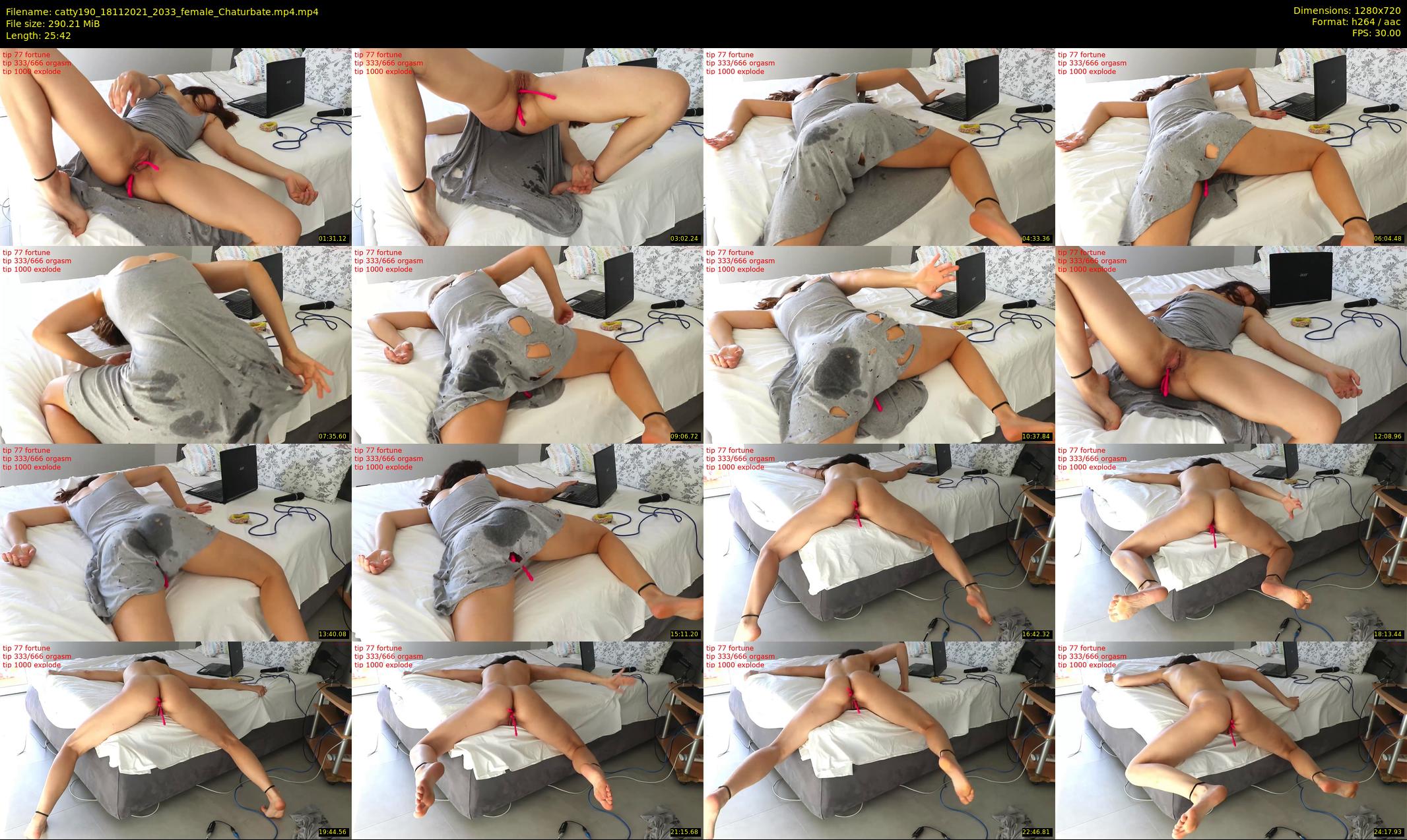 catty190 — 26 minute Chaturbate female cam show recording, 720p, Nov 18, 2021