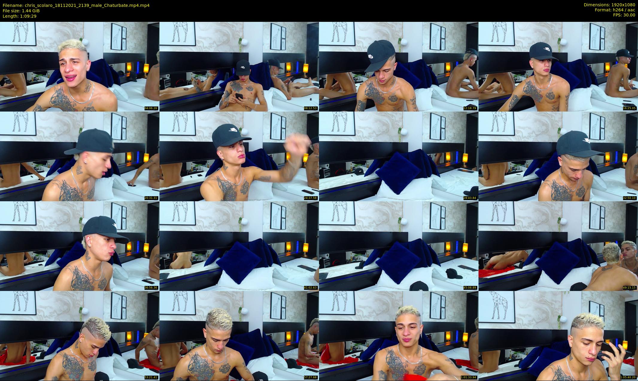 chris_scolaro — 70 minute Chaturbate male cam show recording, 1080p, Nov 18, 2021