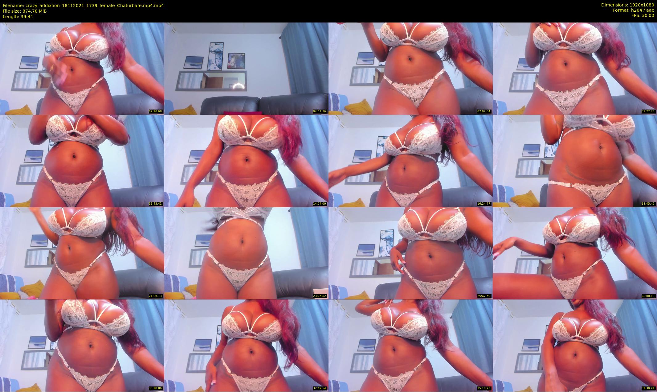 crazy_addixtion — 40 minute Chaturbate female cam show recording, 1080p, Nov 18, 2021