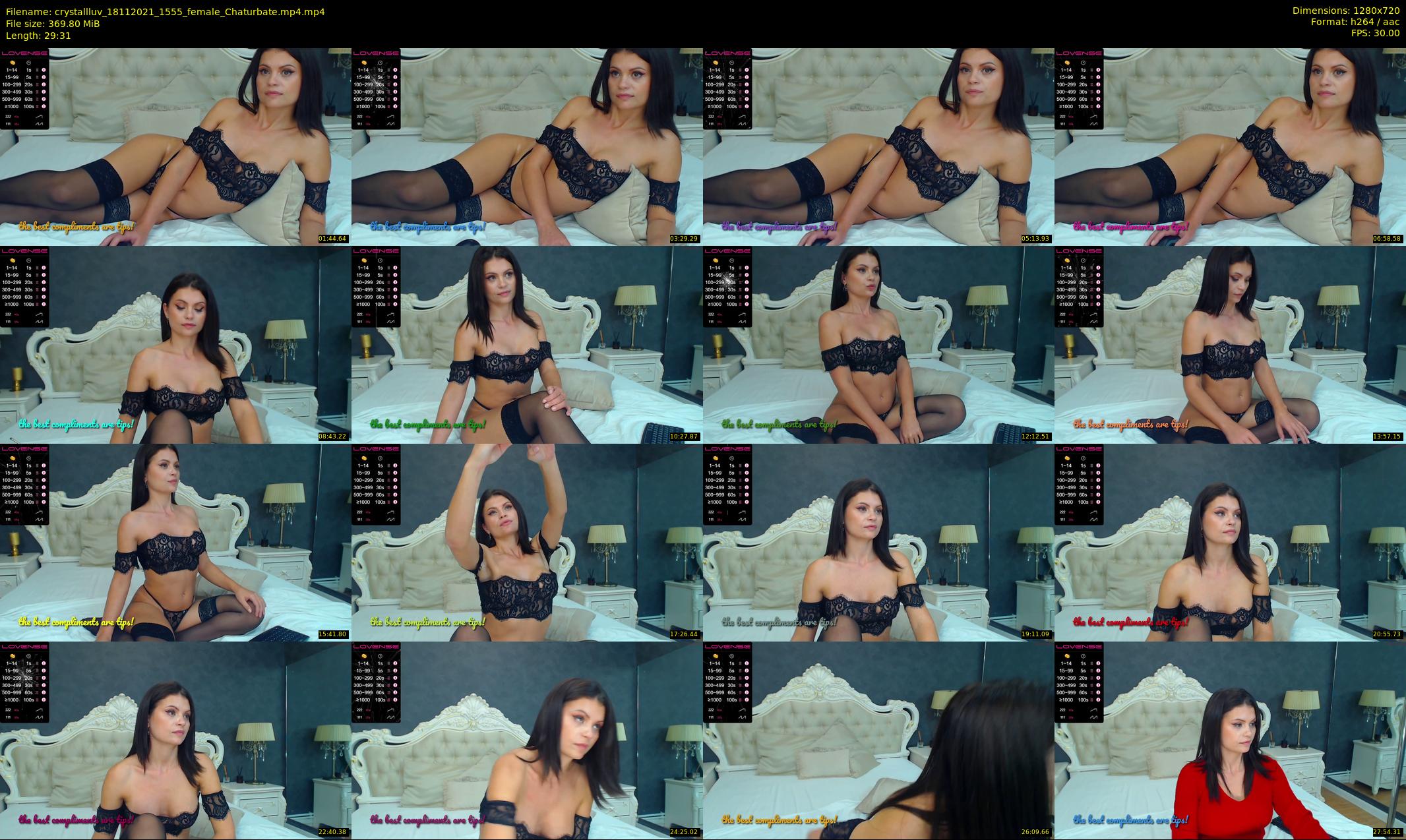 crystallluv — 30 minute Chaturbate female cam show recording, 720p, Nov 18, 2021