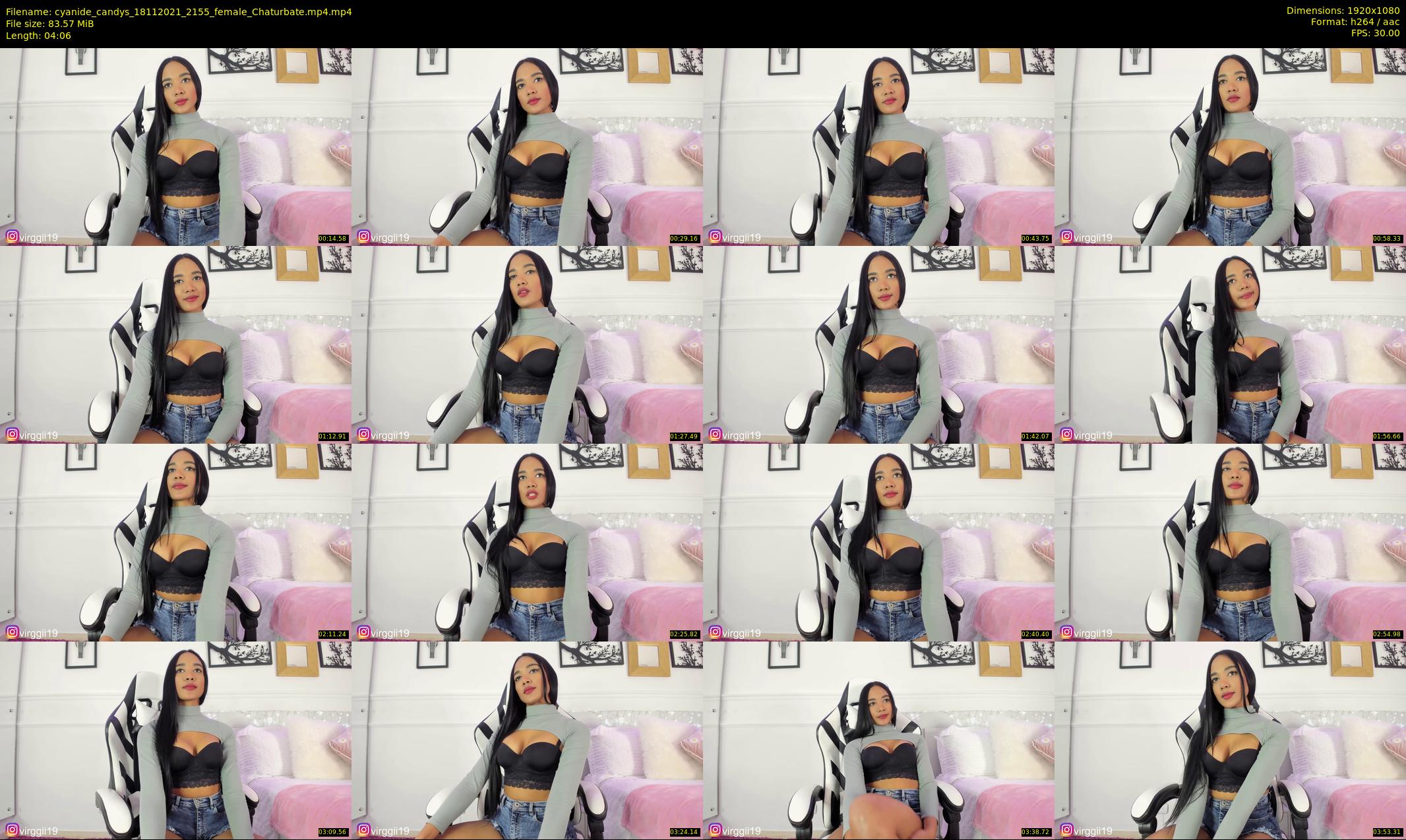 cyanide_candys — 5 minute Chaturbate female cam show recording, 1080p, Nov 18, 2021