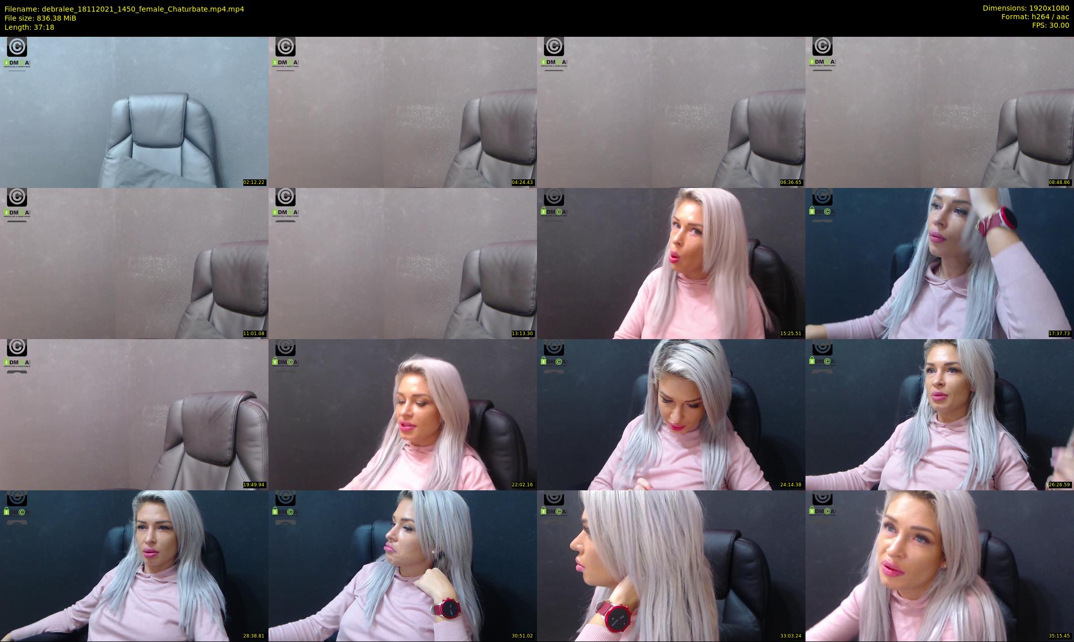 debralee — 38 minute Chaturbate female cam show recording, 1080p, Nov 18, 2021