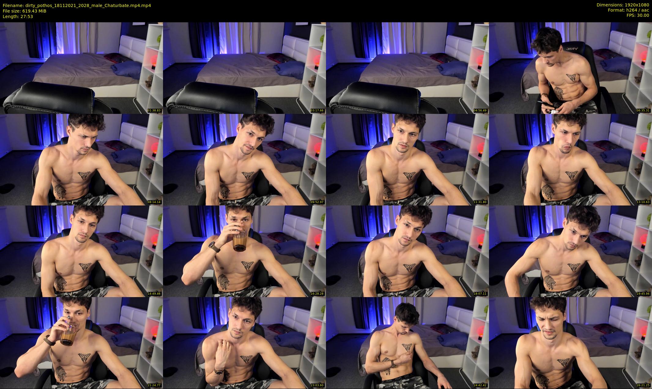 dirty_pothos — 28 minute Chaturbate male cam show recording, 1080p, Nov 18, 2021