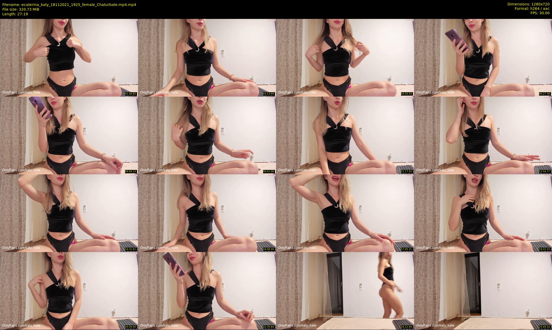 ecaterina_katy — 28 minute Chaturbate female cam show recording, 720p, Nov 18, 2021