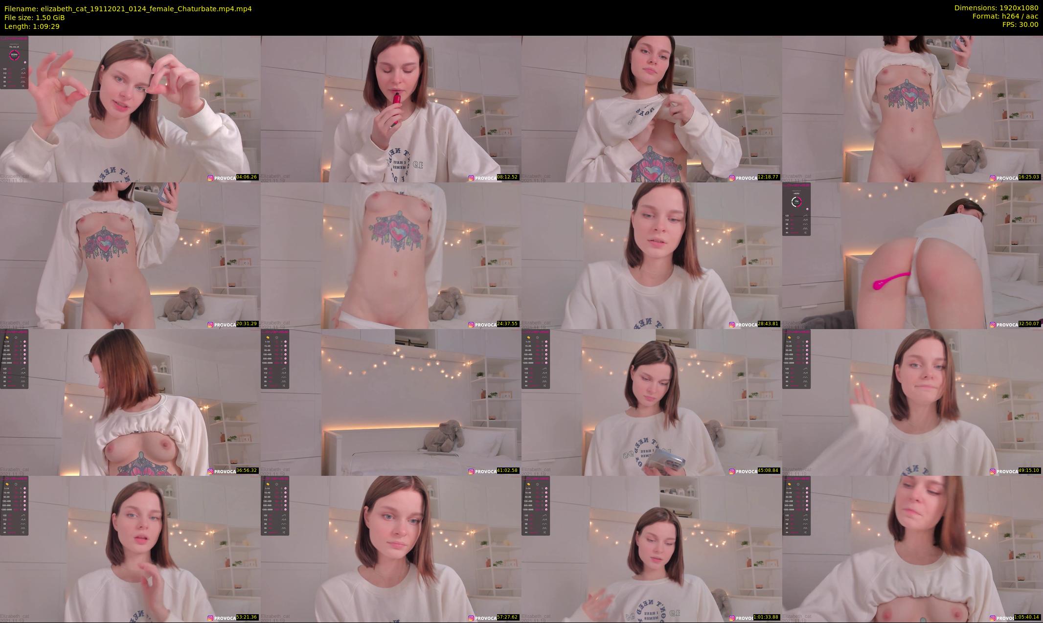 elizabeth_cat — 70 minute Chaturbate female cam show recording, 1080p, Nov 19, 2021