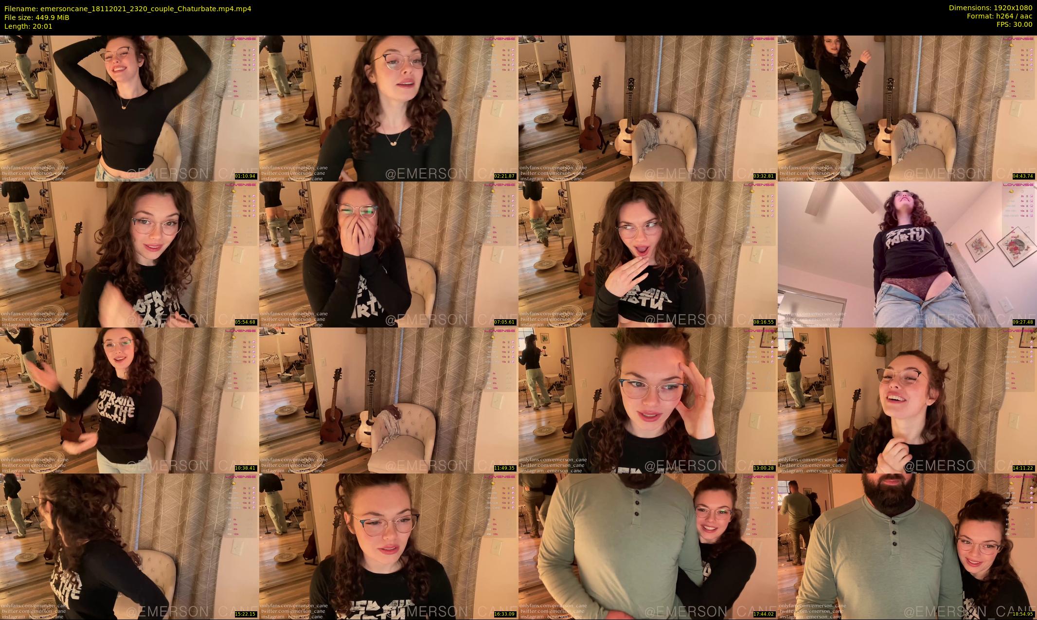 emersoncane — 21 minute Chaturbate female cam show recording, 1080p, Nov 18, 2021
