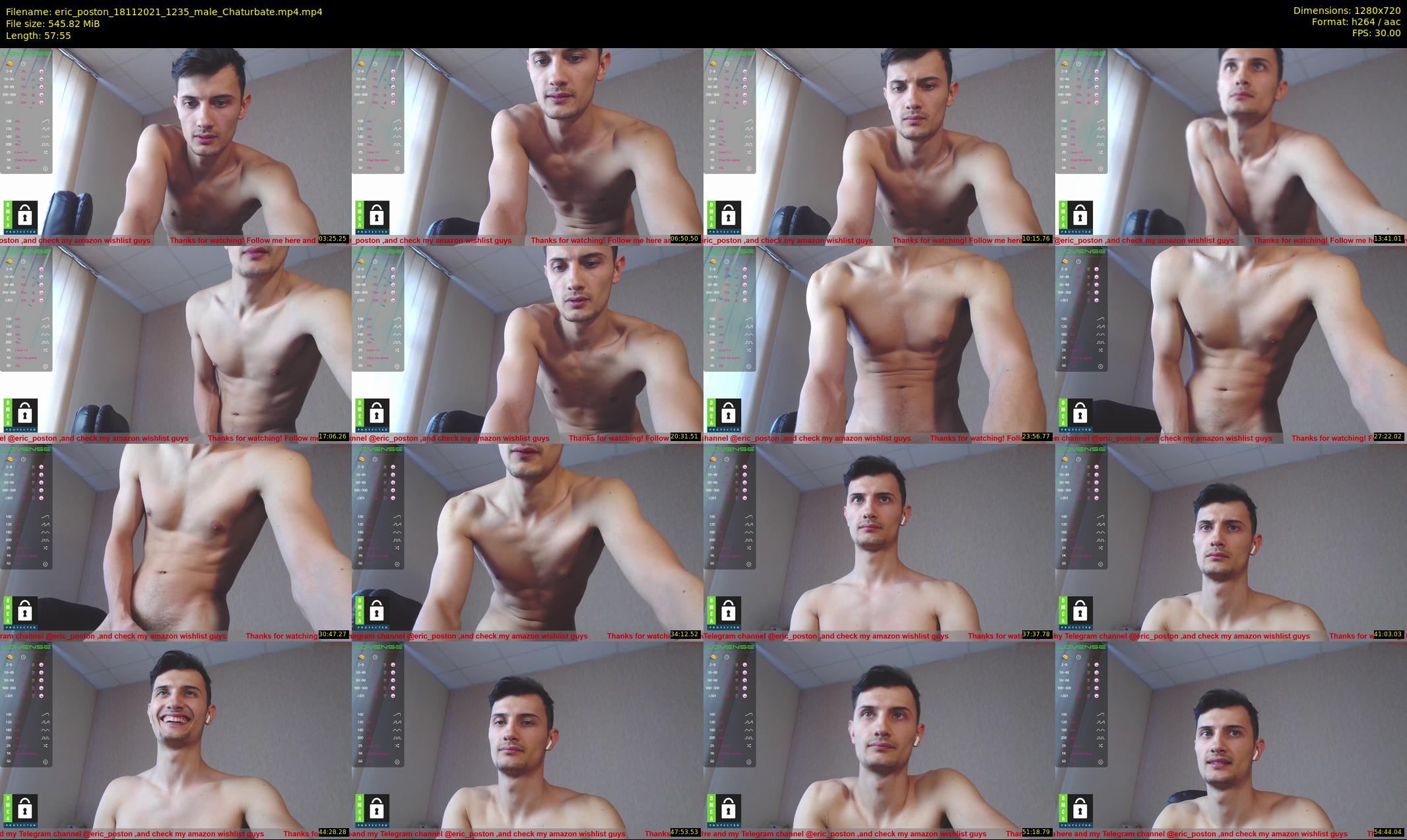 eric_poston — 58 minute Chaturbate male cam show recording, 720p, Nov 18, 2021