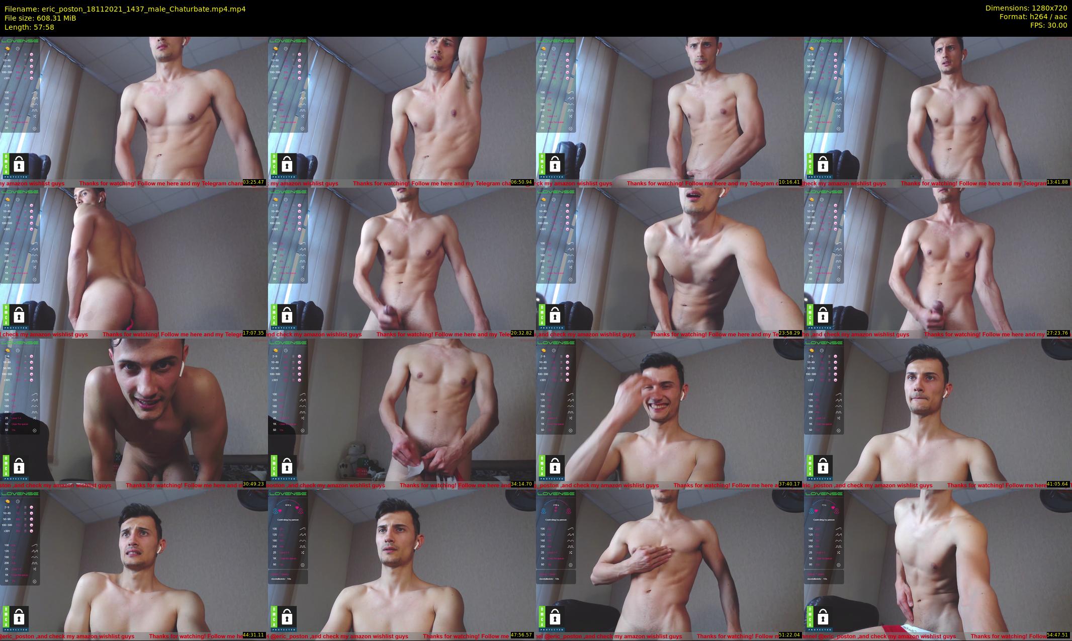 eric_poston — 58 minute Chaturbate male cam show recording, 720p, Nov 18, 2021