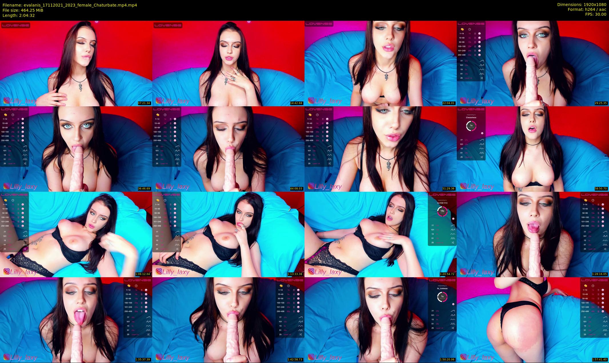 evalanis — 125 minute Chaturbate couple cam show recording, 1080p, Nov 17, 2021