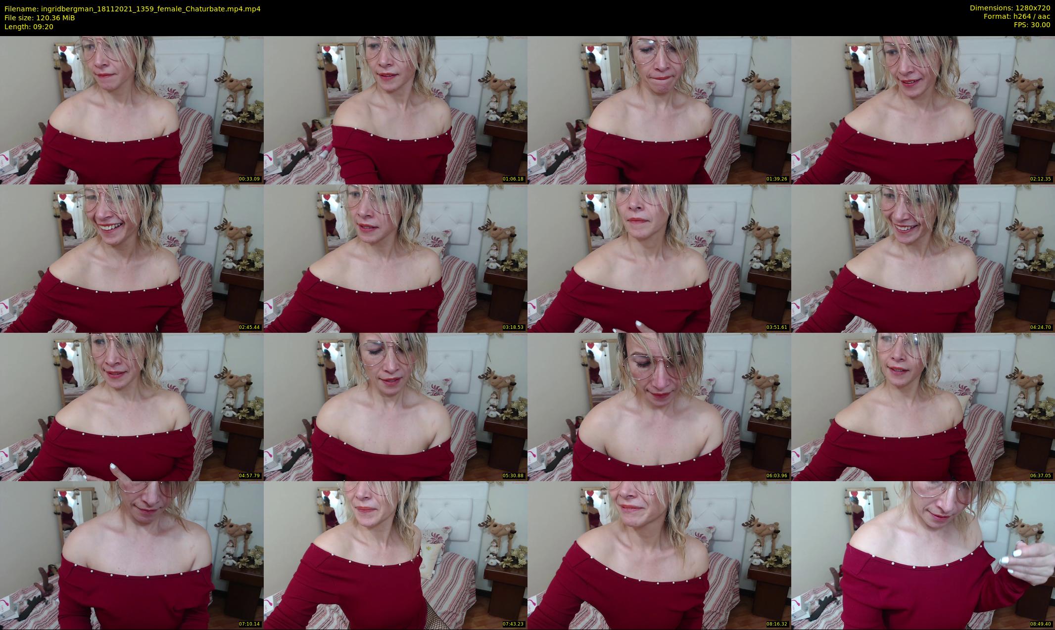 ingridbergman — 10 minute Chaturbate female cam show recording, 720p, Nov 18, 2021