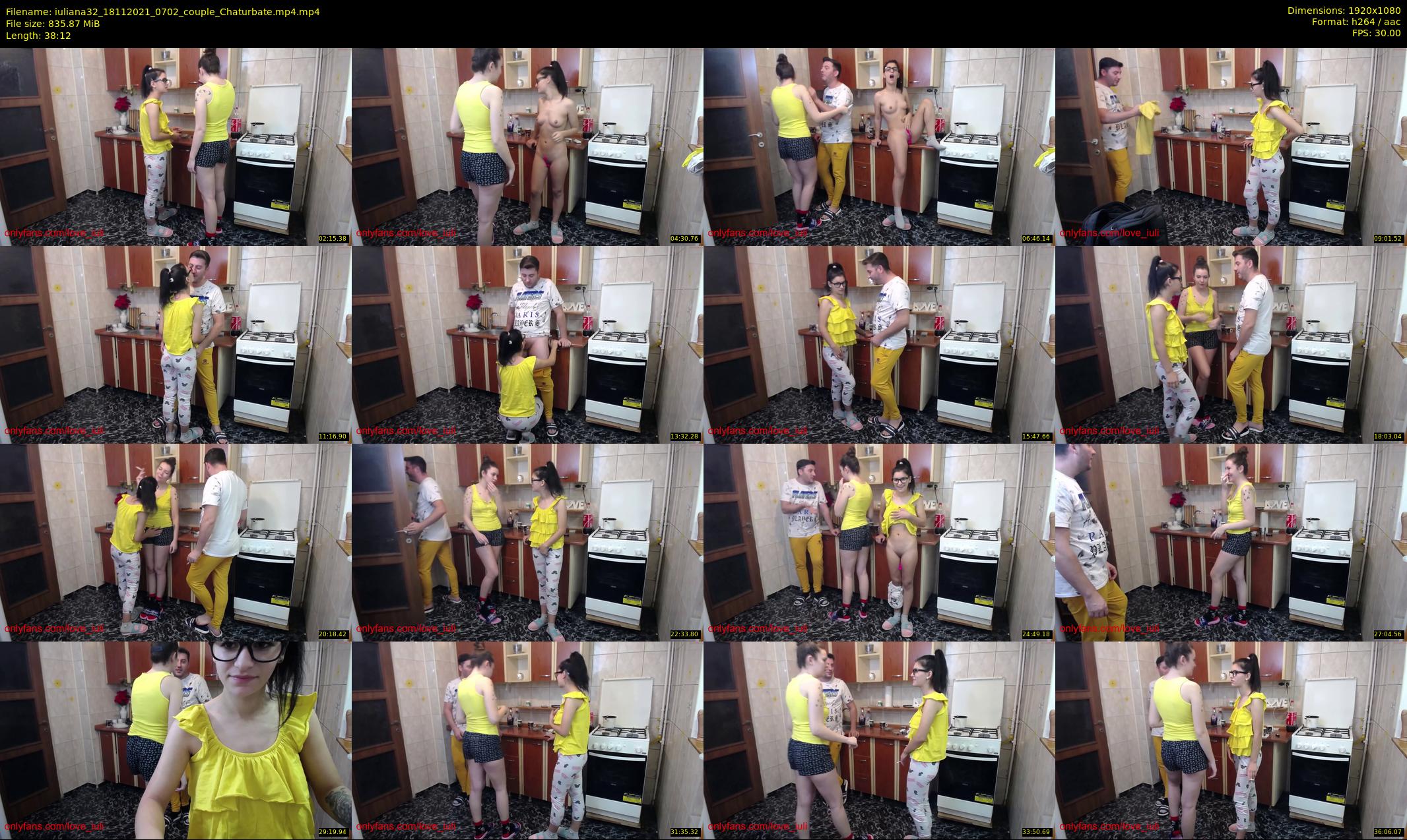 iuliana32 — 39 minute Chaturbate couple cam show recording, 1080p, Nov 18, 2021