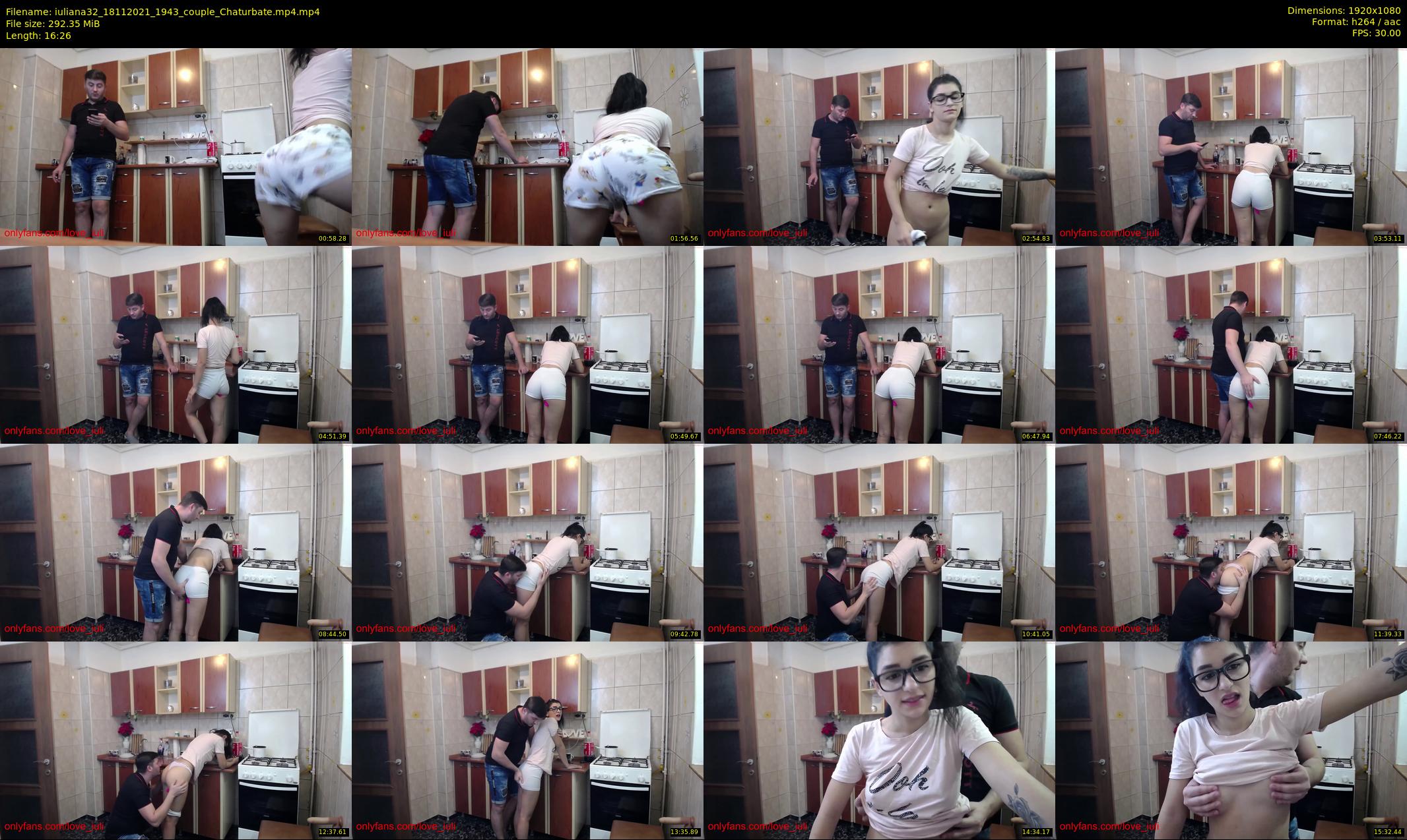 iuliana32 — 17 minute Chaturbate couple cam show recording, 1080p, Nov 18, 2021