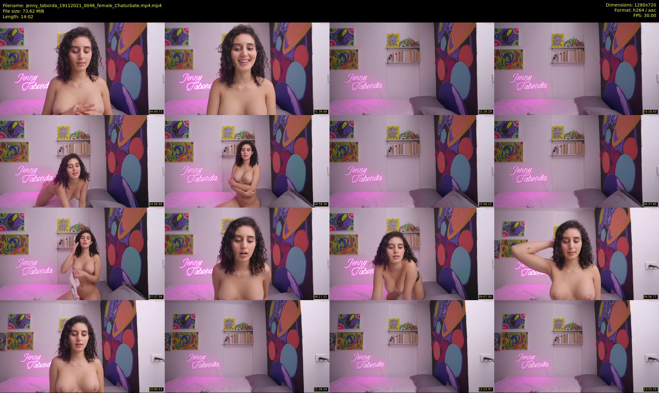 jenny_taborda — 15 minute Chaturbate female cam show recording, 720p, Nov 19, 2021