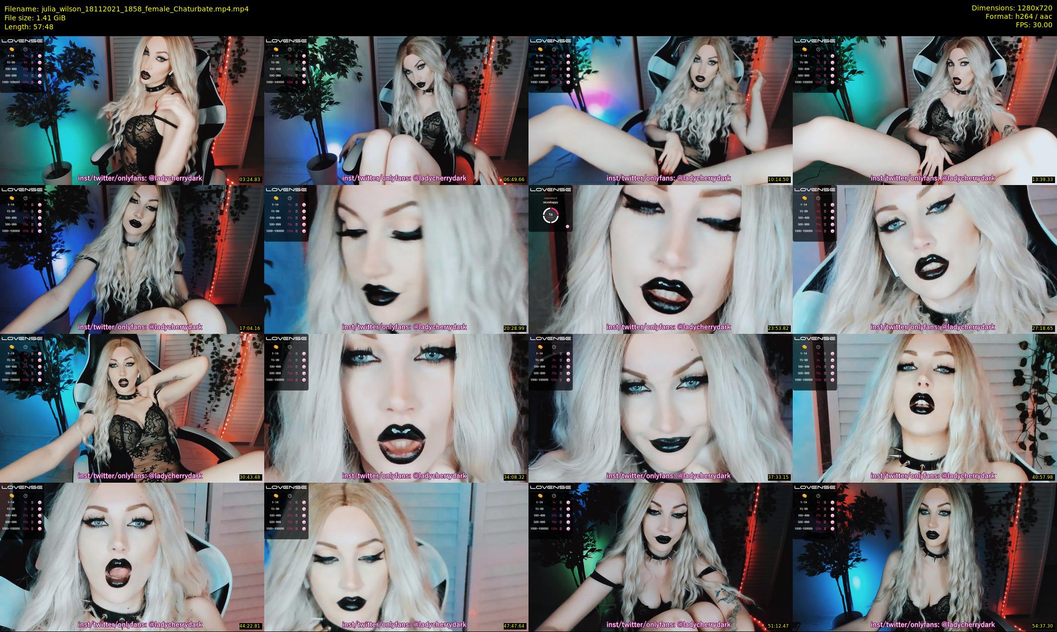julia_wilson — 58 minute Chaturbate female cam show recording, 720p, Nov 18, 2021