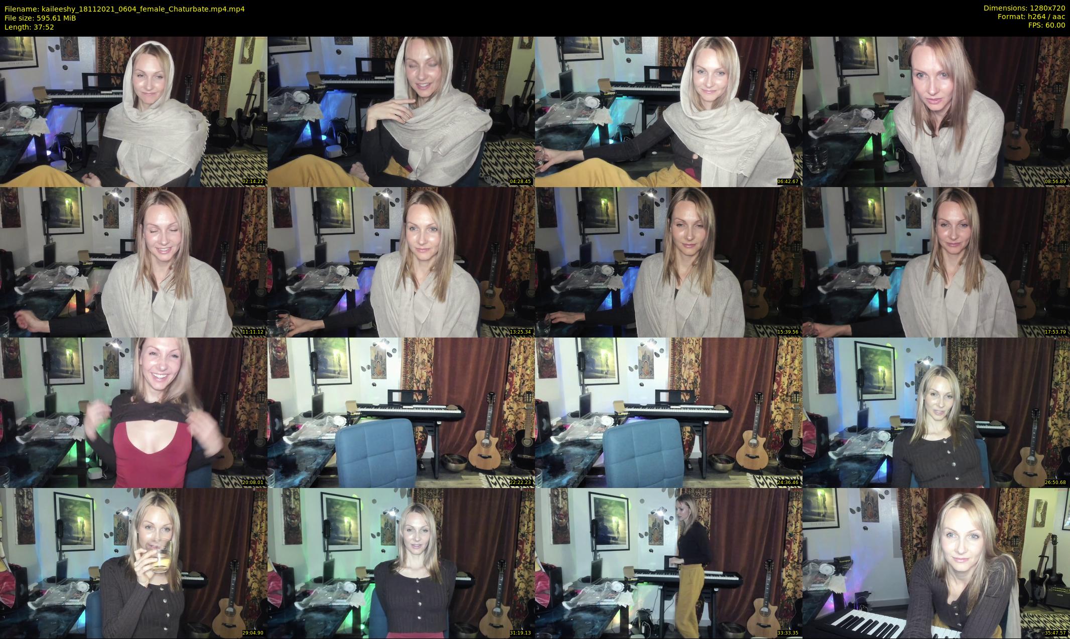 kaileeshy — 38 minute Chaturbate female cam show recording, 720p, Nov 18, 2021