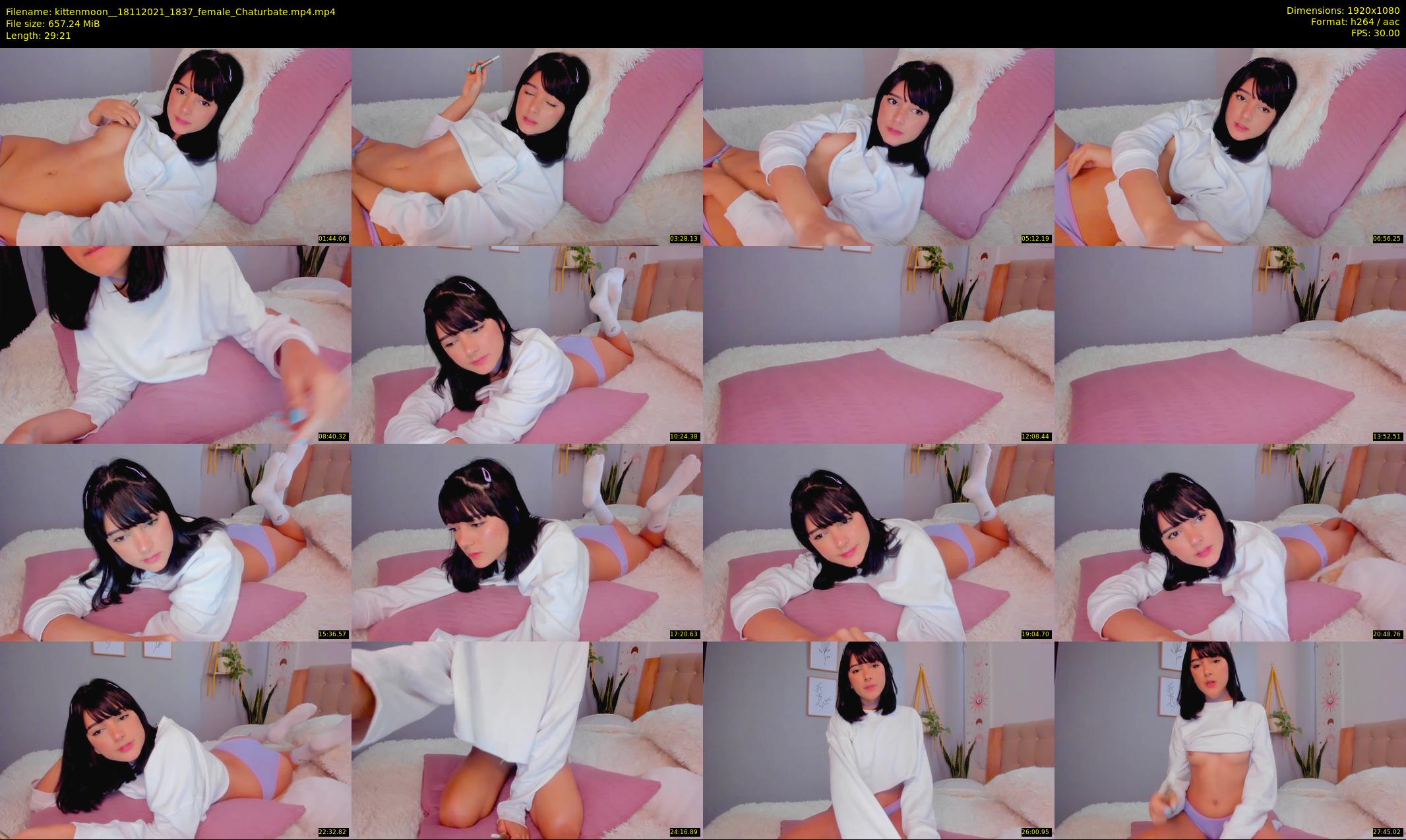 kittenmoon_ — 30 minute Chaturbate female cam show recording, 1080p, Nov 18, 2021