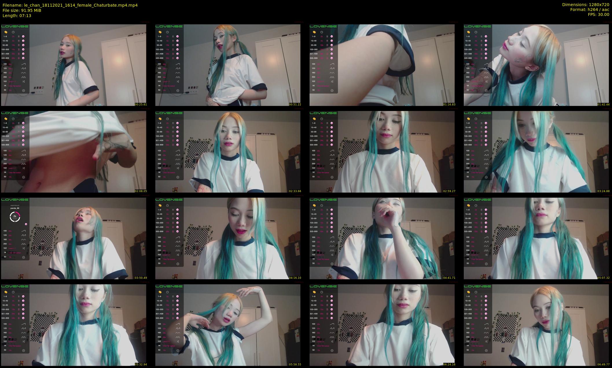 le_chan — 8 minute Chaturbate female cam show recording, 720p, Nov 18, 2021