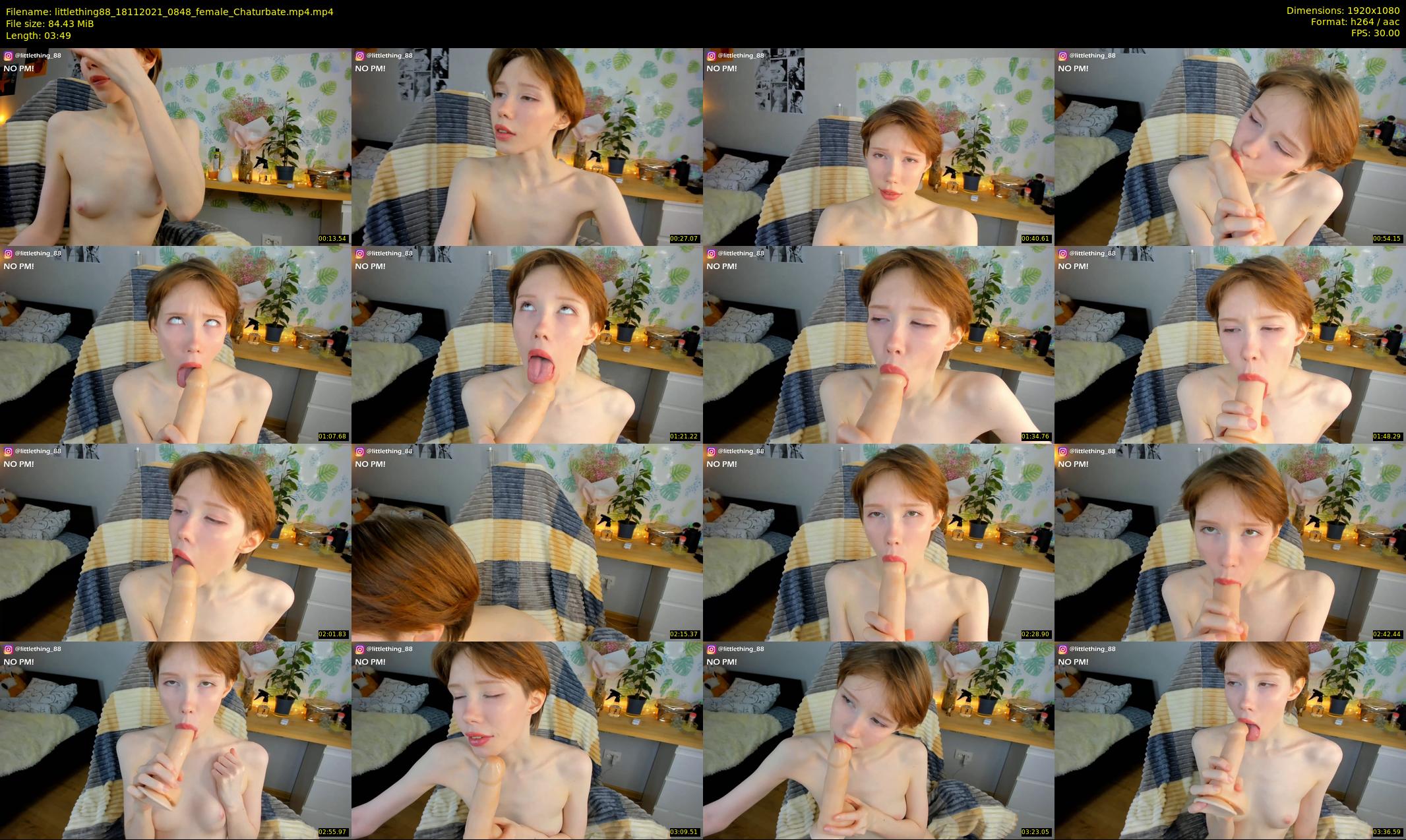 littlething88 — 4 minute Chaturbate female cam show recording, 1080p, Nov 18, 2021