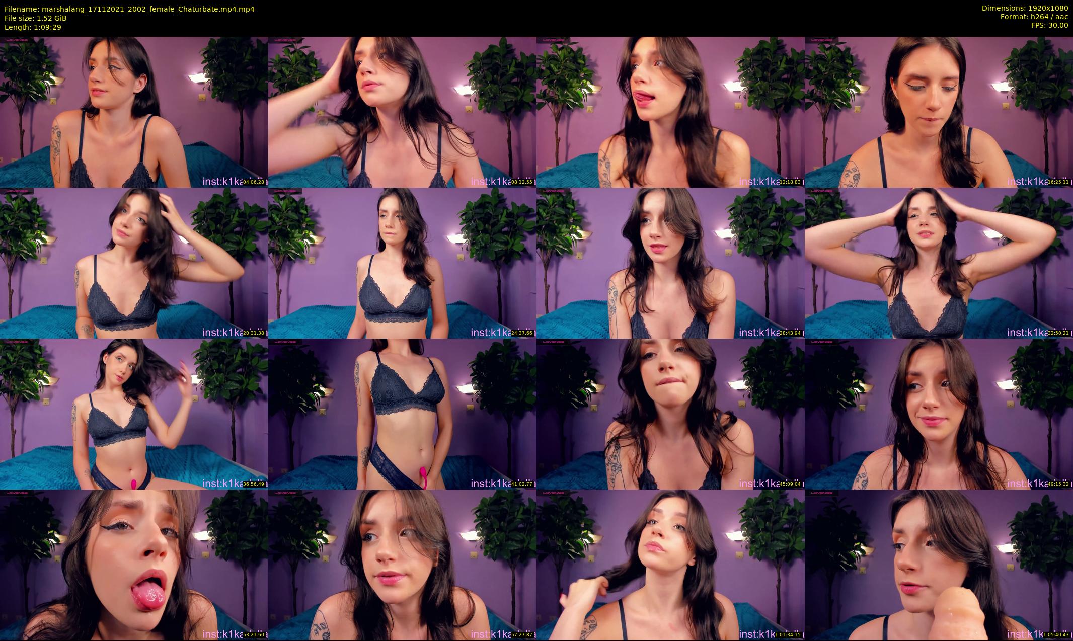 marshalang — 70 minute Chaturbate couple cam show recording, 1080p, Nov 17, 2021