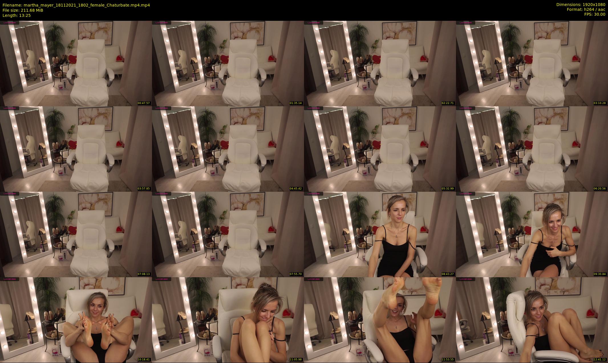 martha_mayer — 14 minute Chaturbate female cam show recording, 1080p, Nov 18, 2021