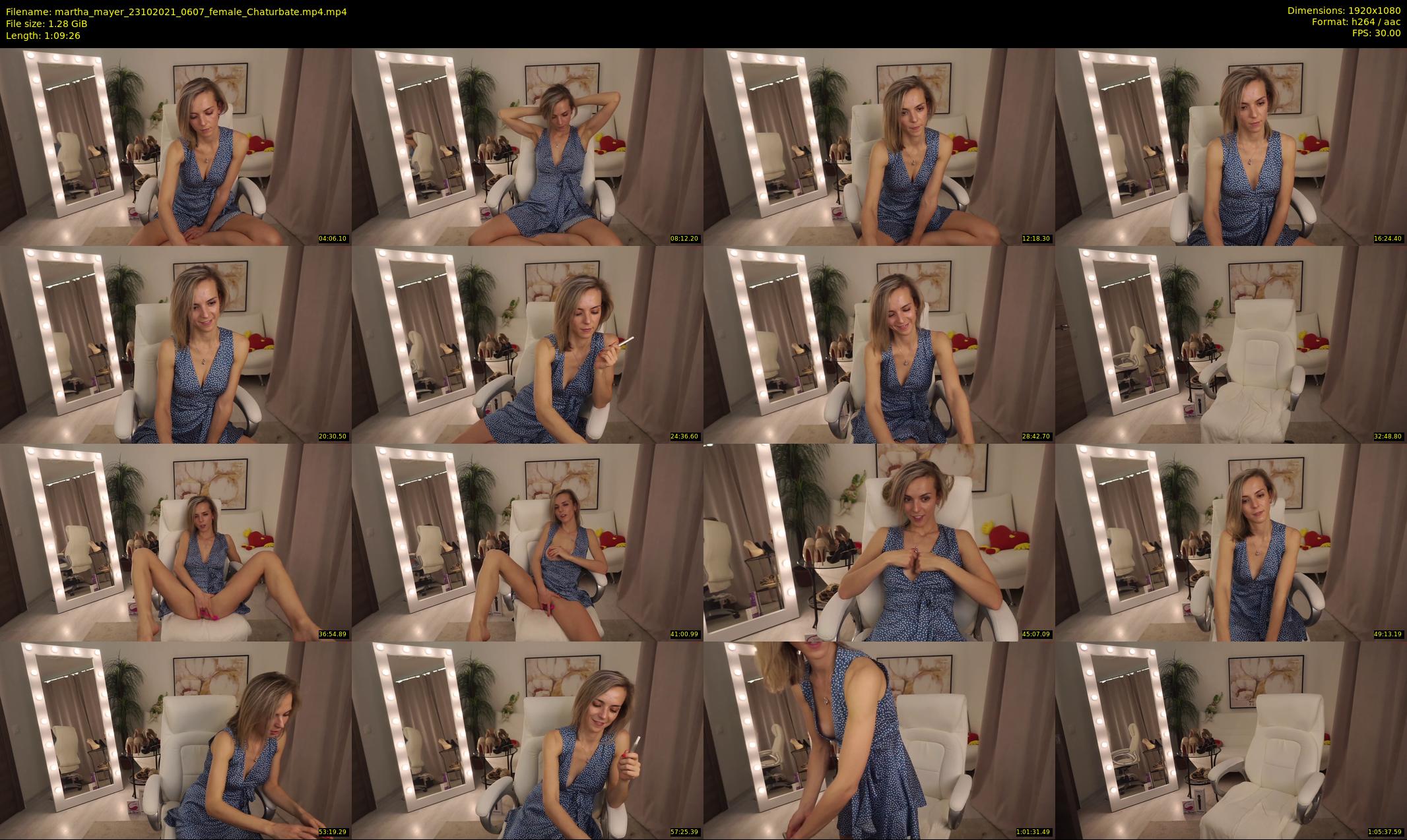 martha_mayer — 70 minute Chaturbate female cam show recording, 1080p, Oct 23, 2021