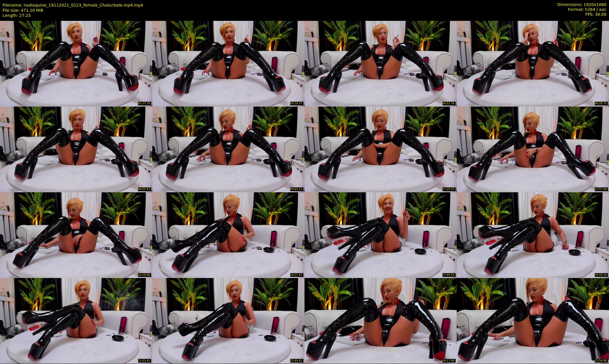 nadiaquine — 28 minute Chaturbate female cam show recording, 1080p, Nov 19, 2021