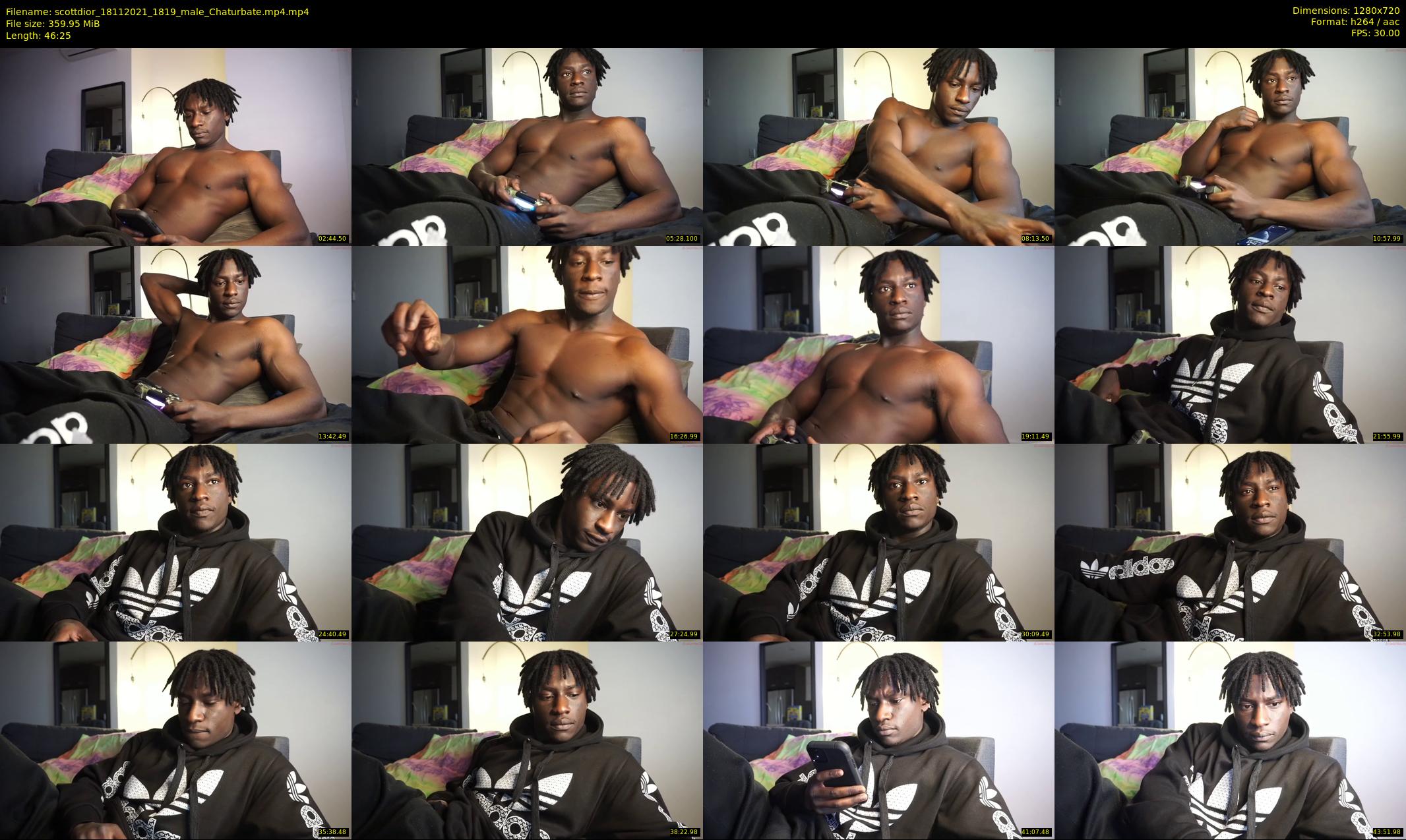 scottdior — 47 minute Chaturbate male cam show recording, 720p, Nov 18, 2021