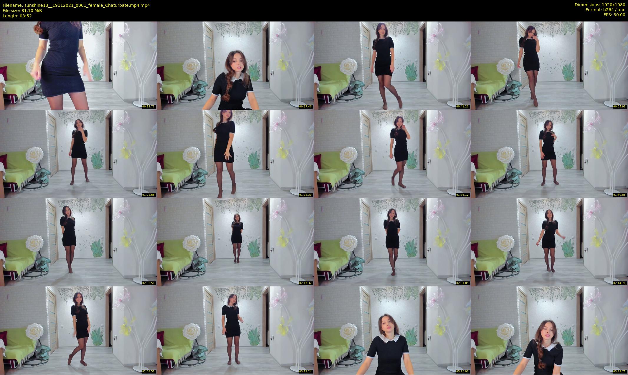sunshine13_ — 4 minute Chaturbate female cam show recording, 1080p, Nov 19, 2021