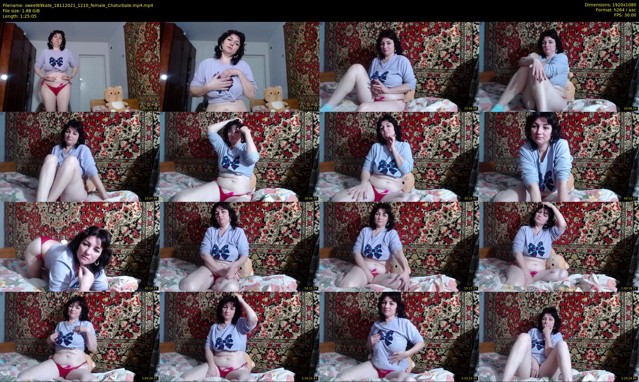 sweet69kate — 86 minute Chaturbate female cam show recording, 1080p, Nov 18, 2021