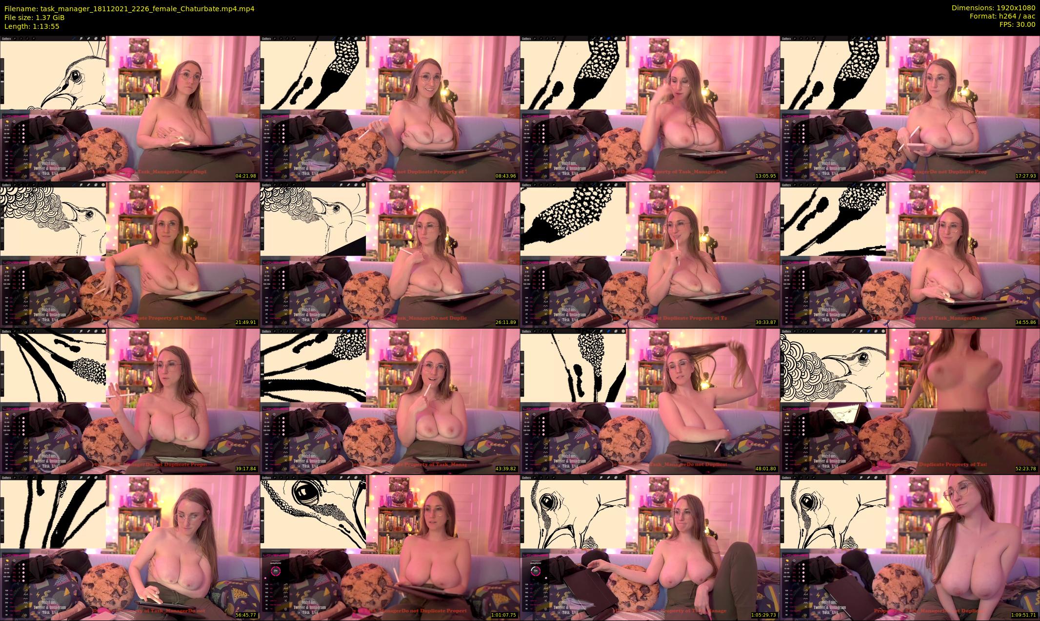 task_manager — 74 minute Chaturbate couple cam show recording, 1080p, Nov 18, 2021