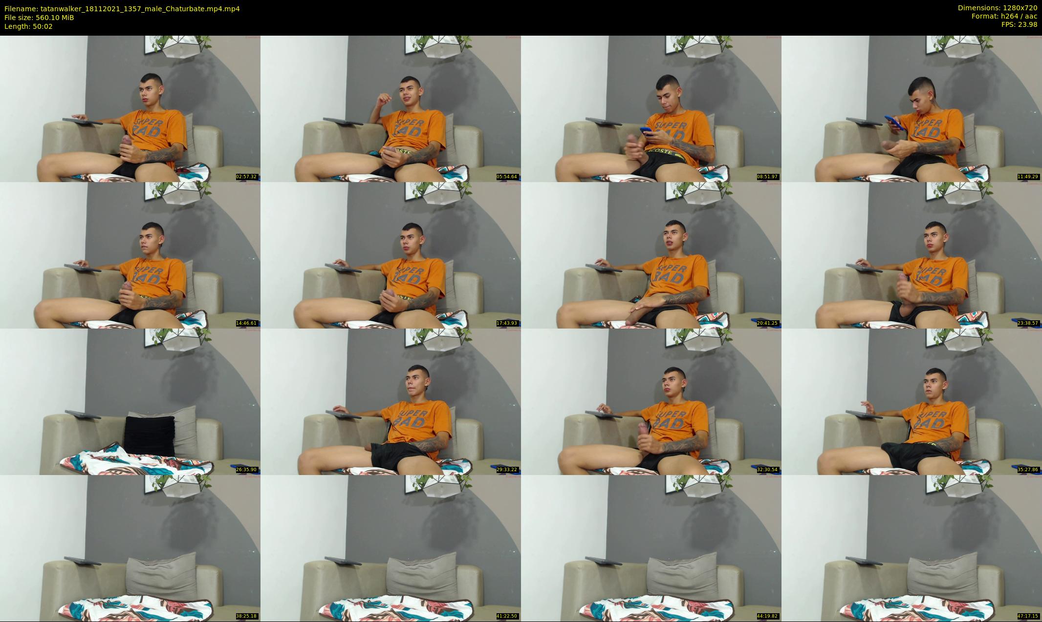 tatanwalker — 51 minute Chaturbate male cam show recording, 720p, Nov 18, 2021