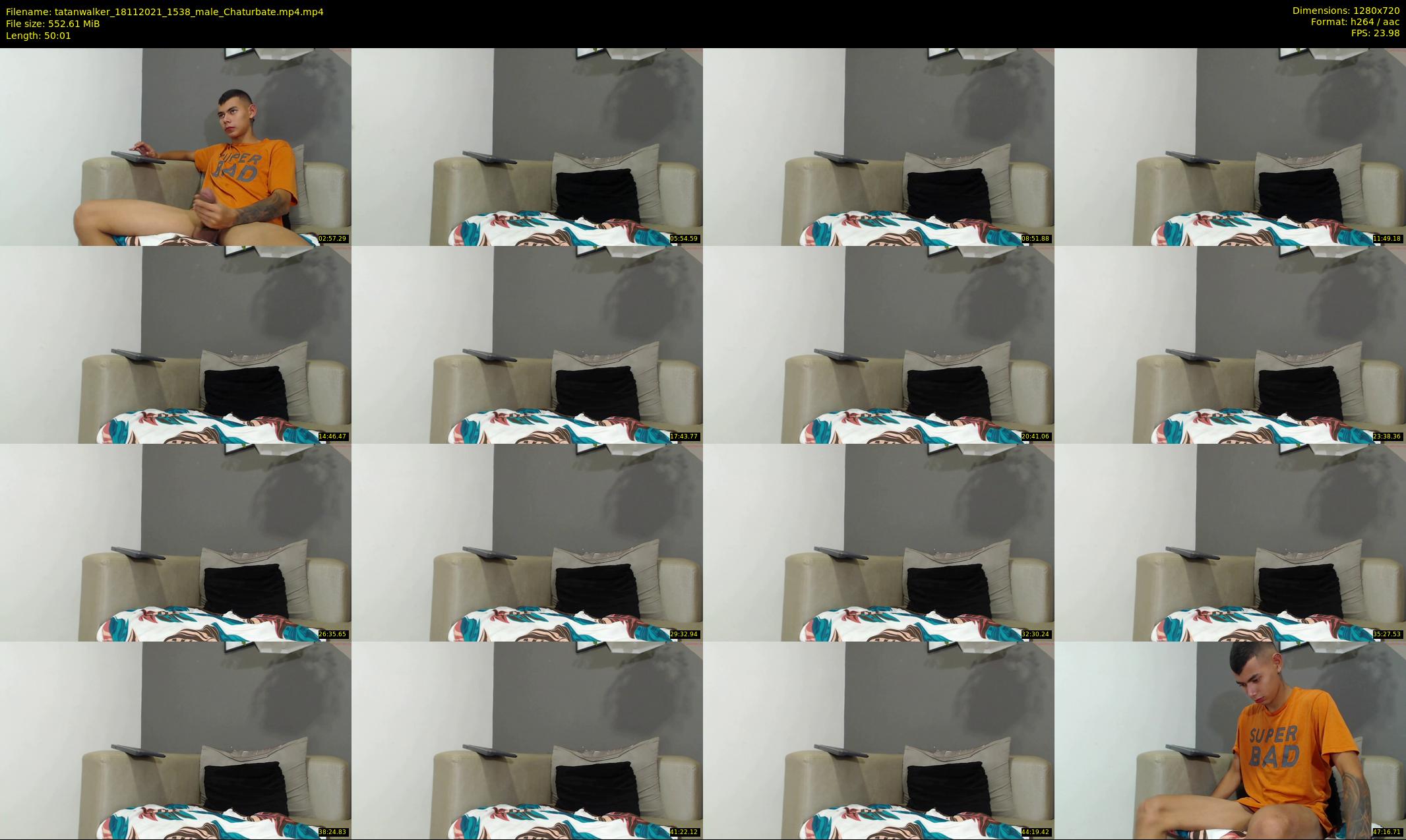tatanwalker — 51 minute Chaturbate male cam show recording, 720p, Nov 18, 2021