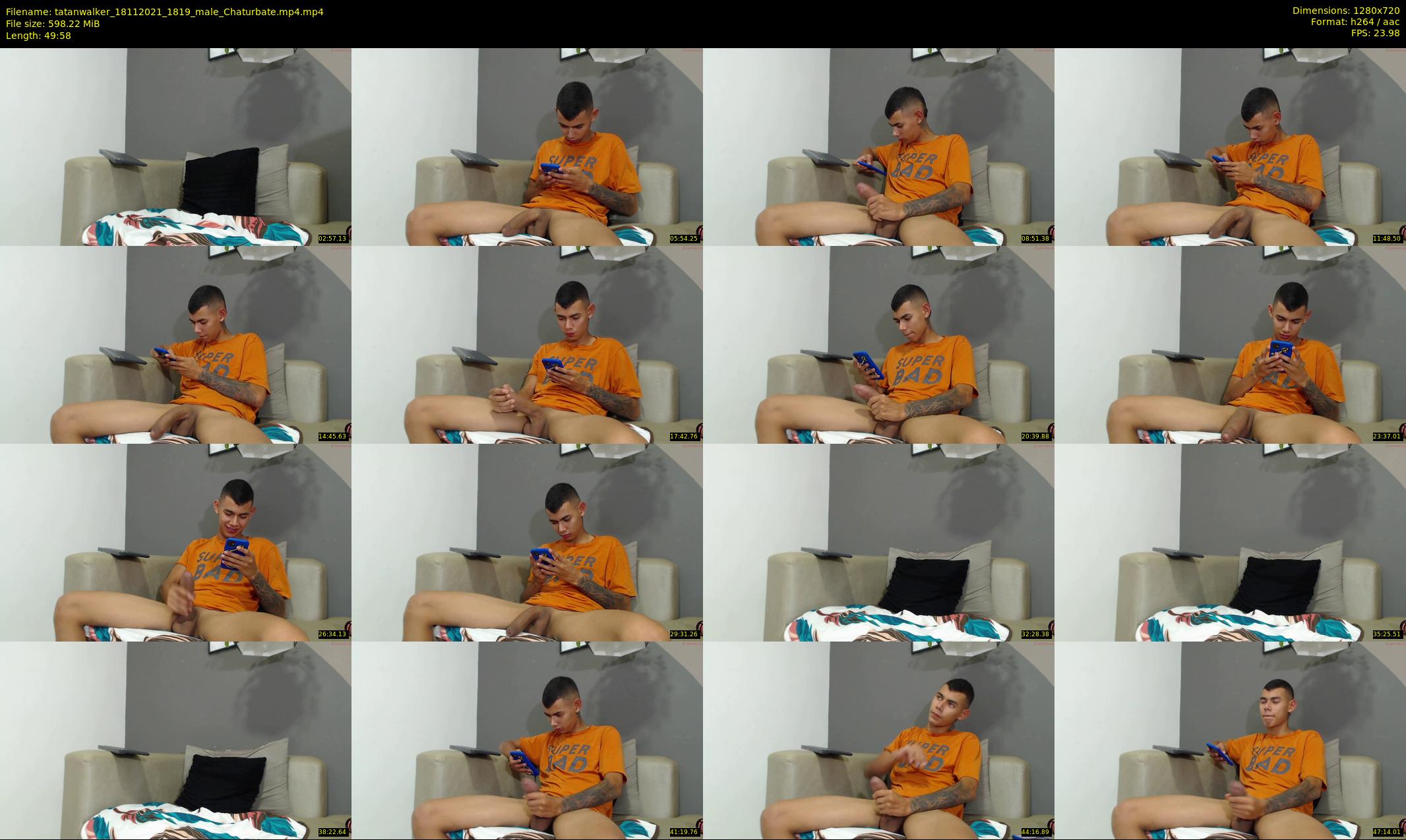tatanwalker — 50 minute Chaturbate male cam show recording, 720p, Nov 18, 2021