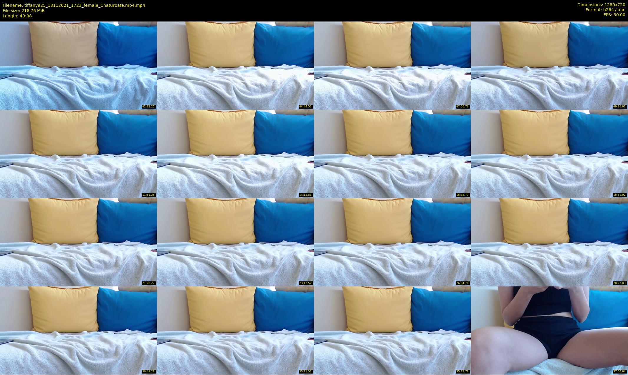 tiffany925 — 41 minute Chaturbate female cam show recording, 720p, Nov 18, 2021
