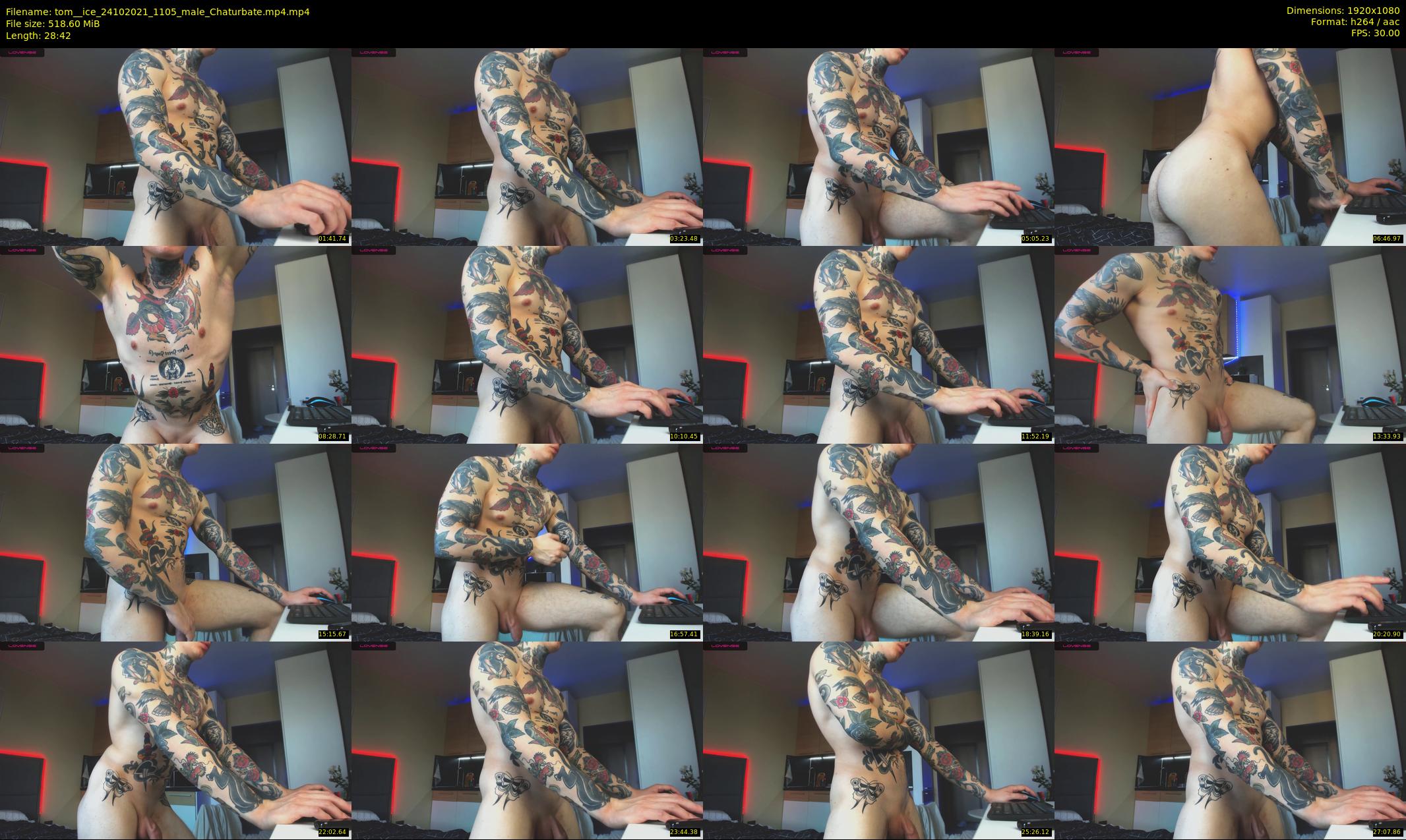 tom__ice — 29 minute Chaturbate male cam show recording, 1080p, Oct 24, 2021