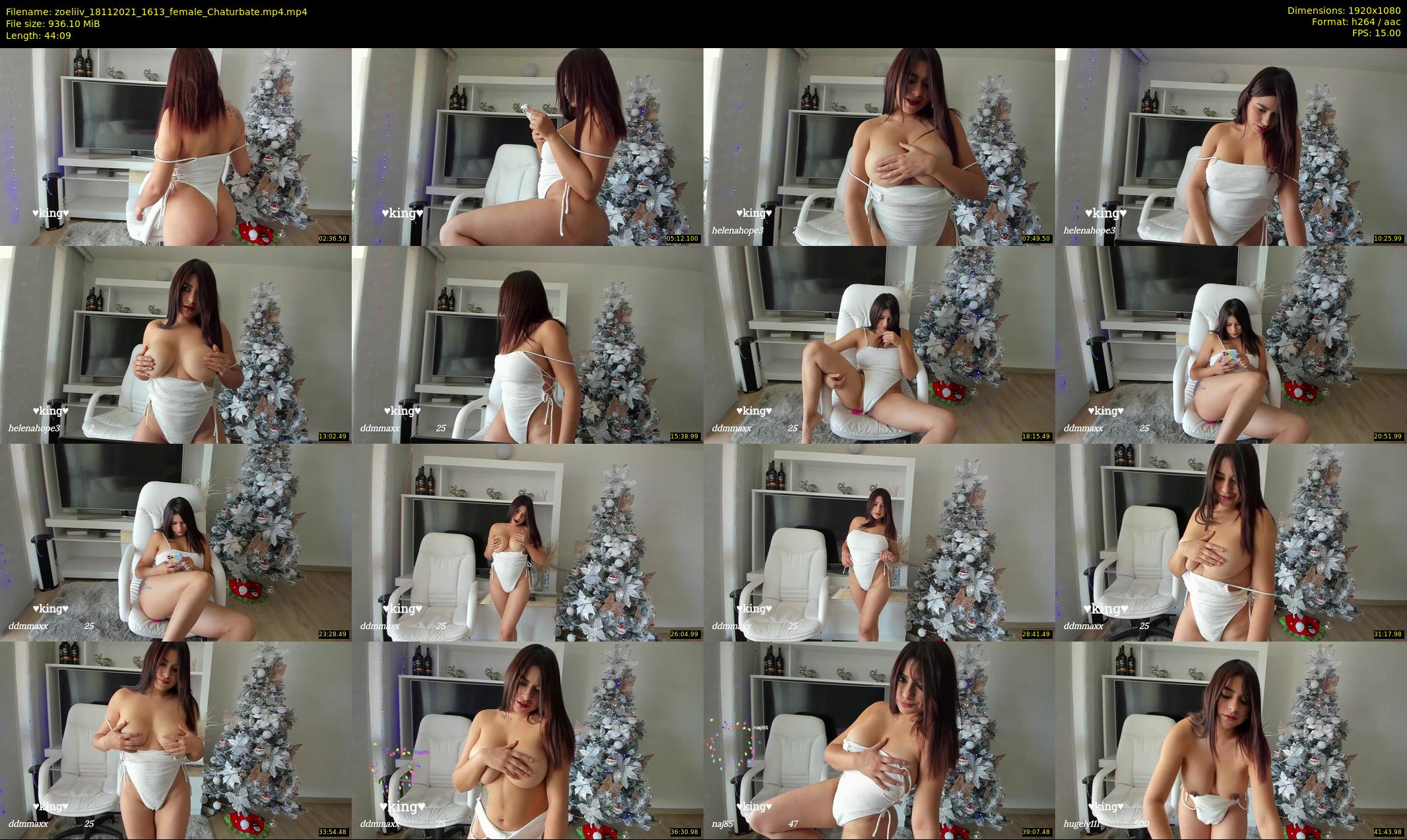 zoeliiv — 45 minute Chaturbate female cam show recording, 1080p, Nov 18, 2021