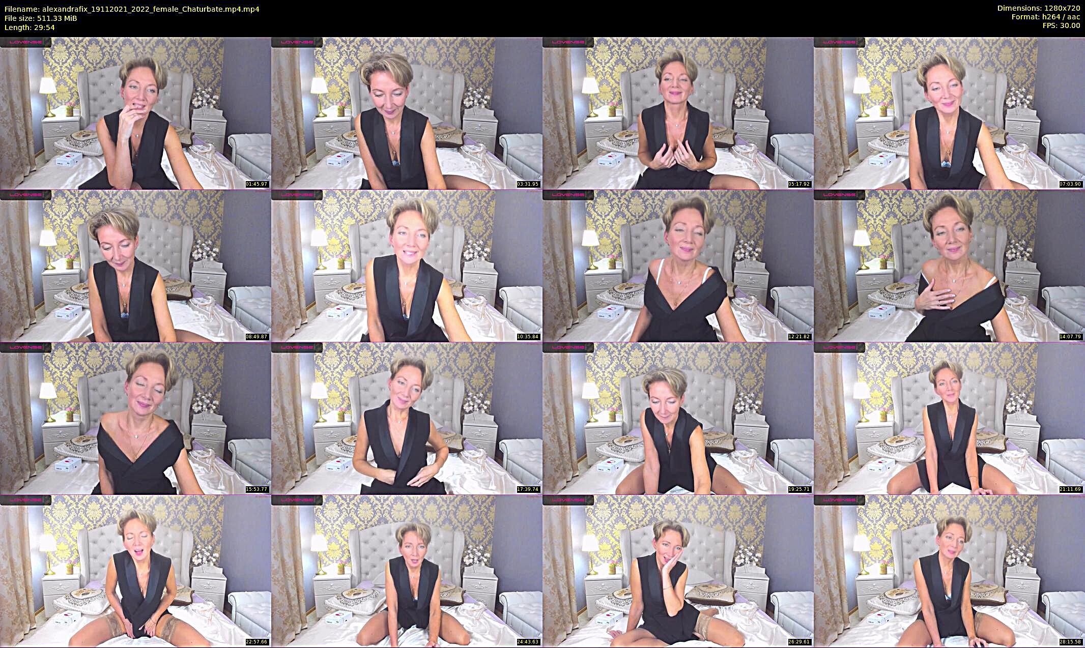 alexandrafix — 15 minute Chaturbate female cam show recording, 720p, Nov 19, 2021