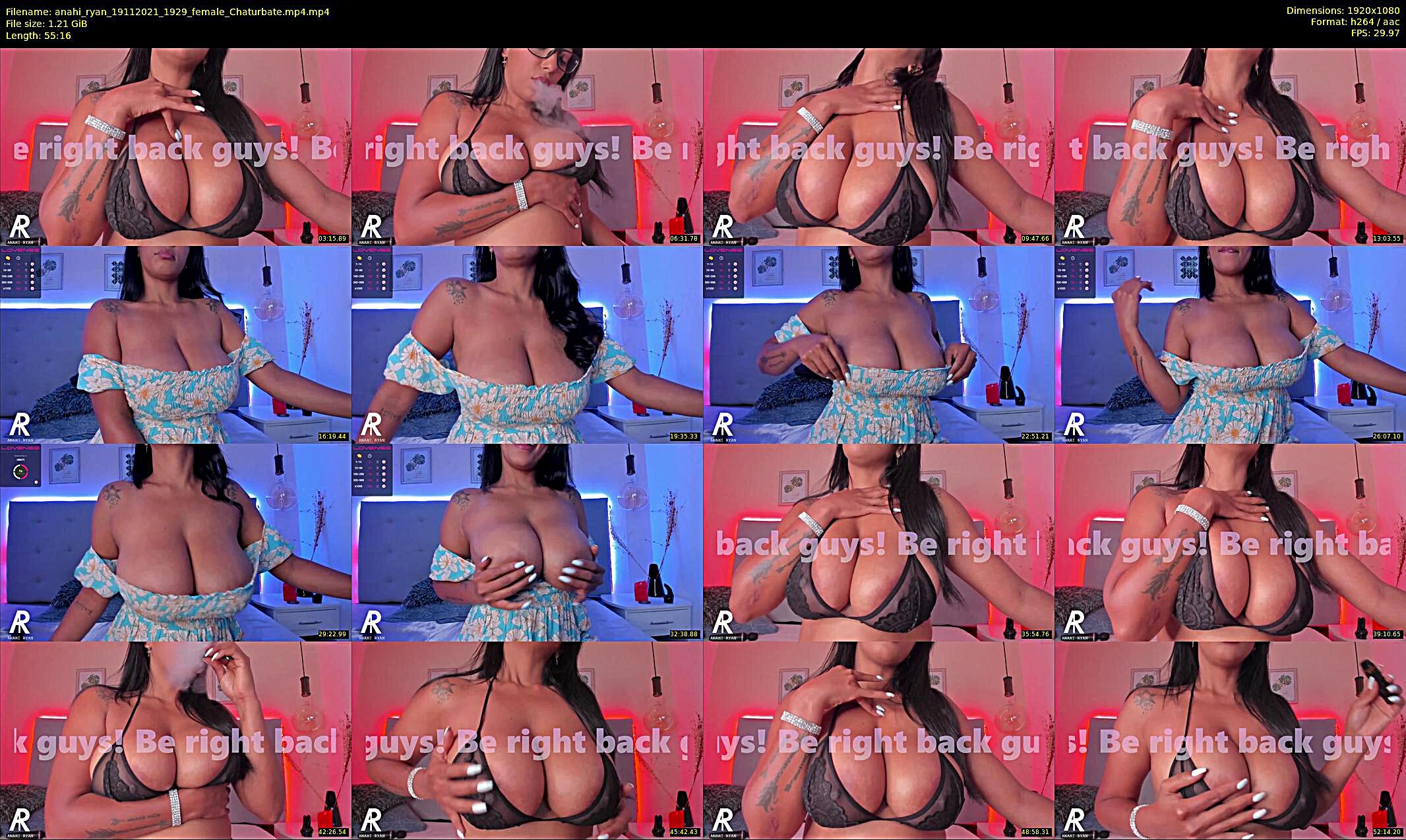 anahi_ryan — 68 minute Chaturbate female cam show recording, 1080p, Nov 19, 2021