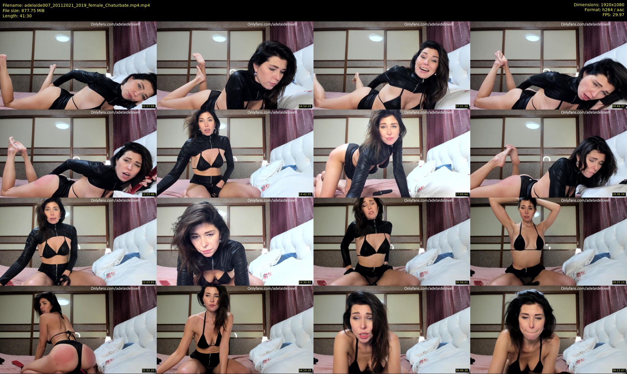 adelaide007 — 42 minute Chaturbate female cam show recording, 1080p, Nov 20, 2021