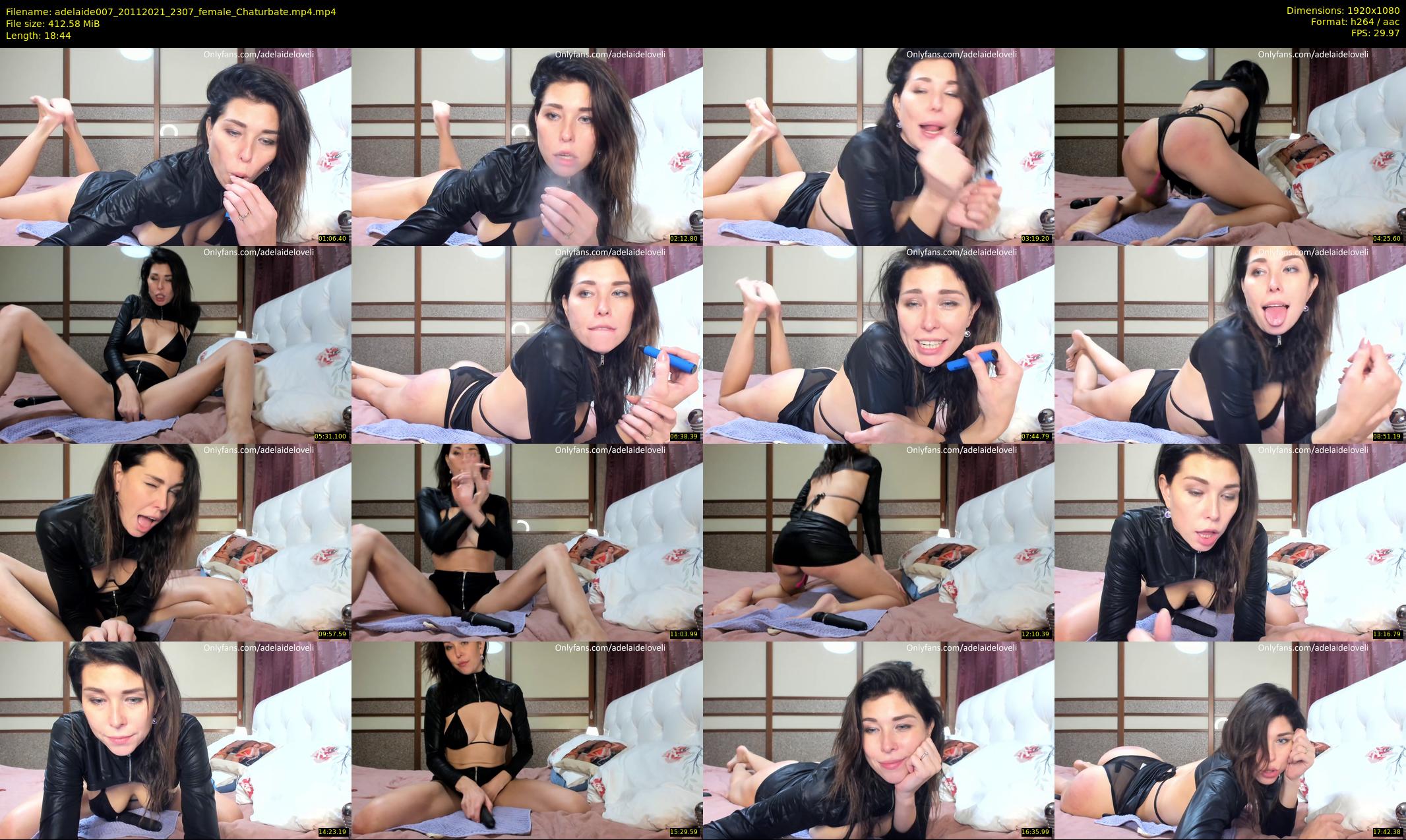 adelaide007 — 19 minute Chaturbate female cam show recording, 1080p, Nov 20, 2021