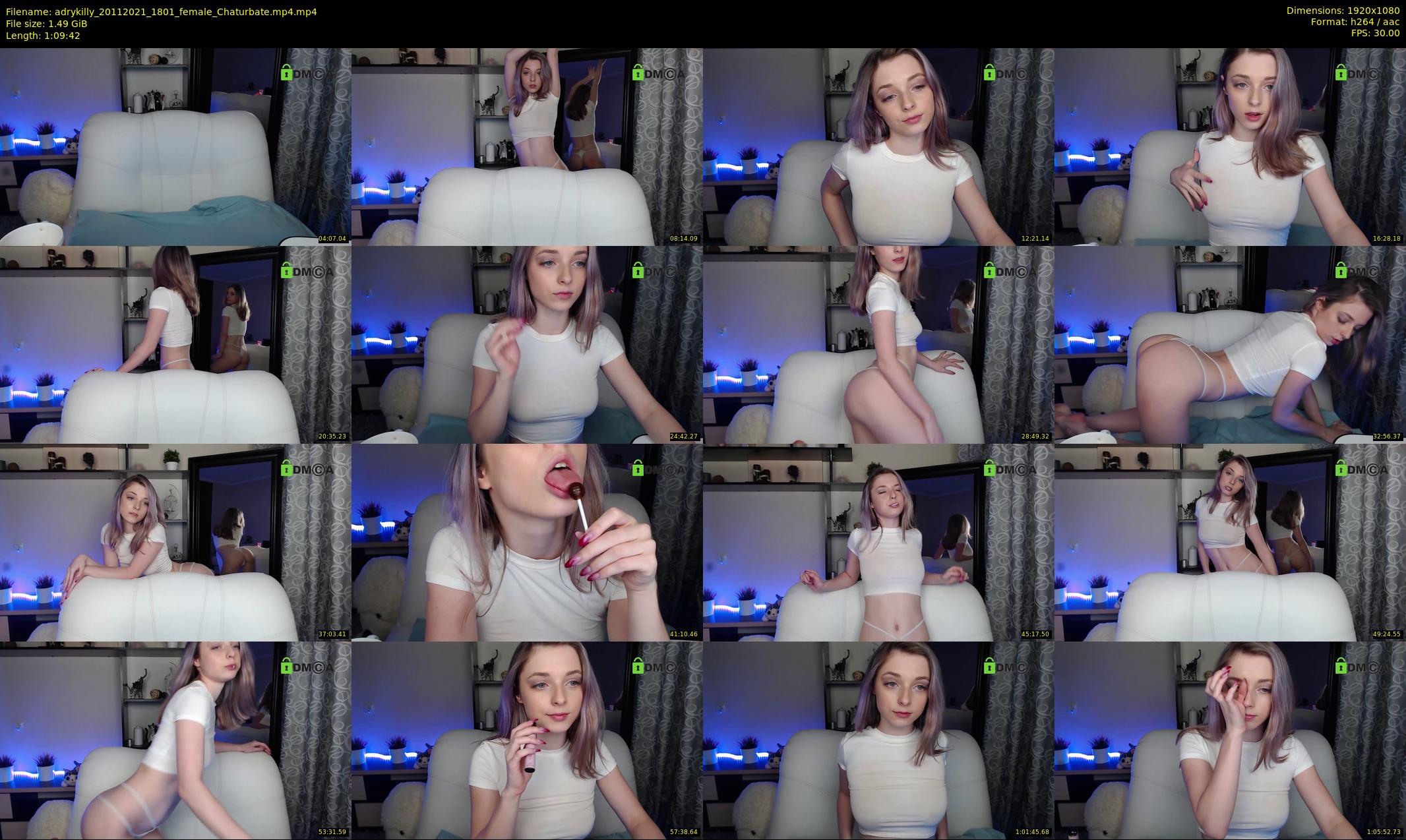 adrykilly — 70 minute Chaturbate female cam show recording, 1080p, Nov 20, 2021