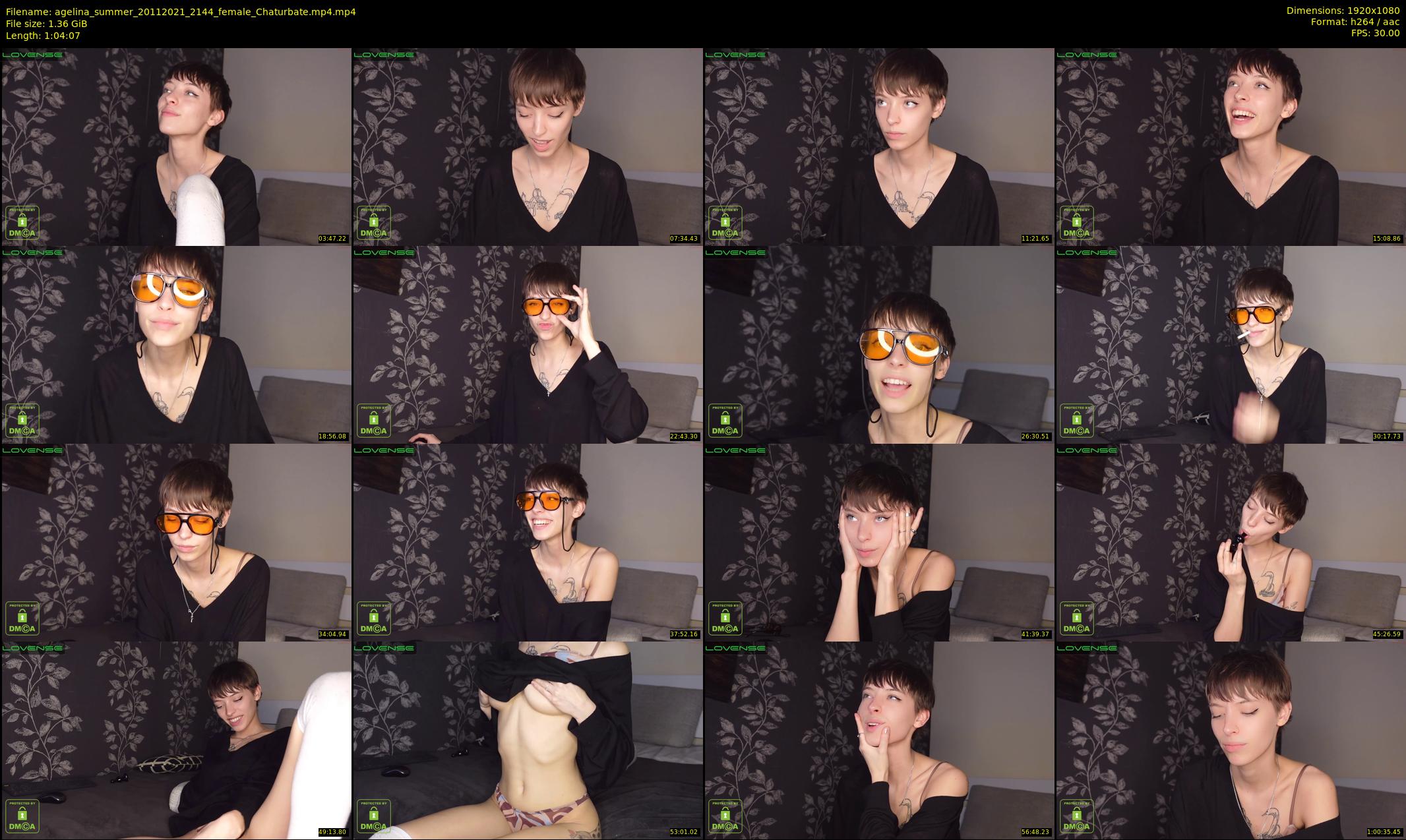 agelina_summer — 65 minute Chaturbate female cam show recording, 1080p, Nov 20, 2021