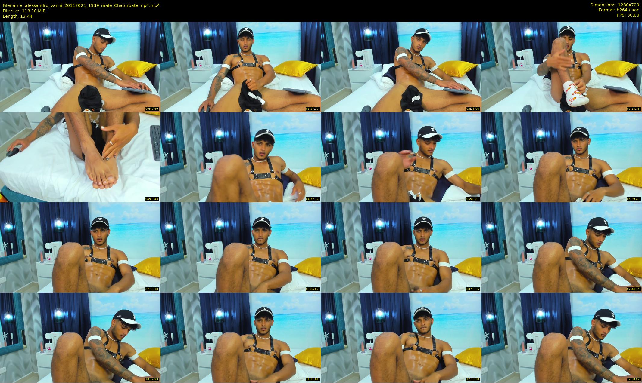 alessandro_vanni — 14 minute Chaturbate male cam show recording, 720p, Nov 20, 2021