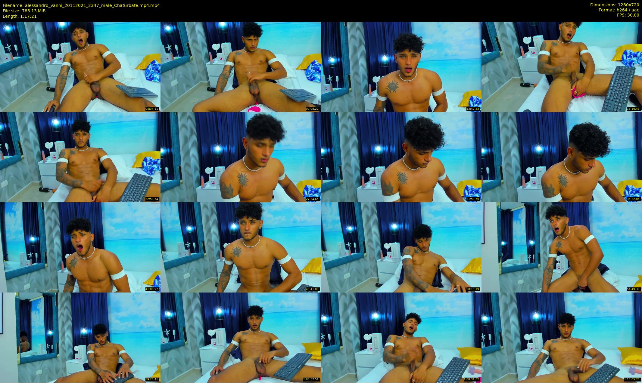 alessandro_vanni — 78 minute Chaturbate male cam show recording, 720p, Nov 20, 2021
