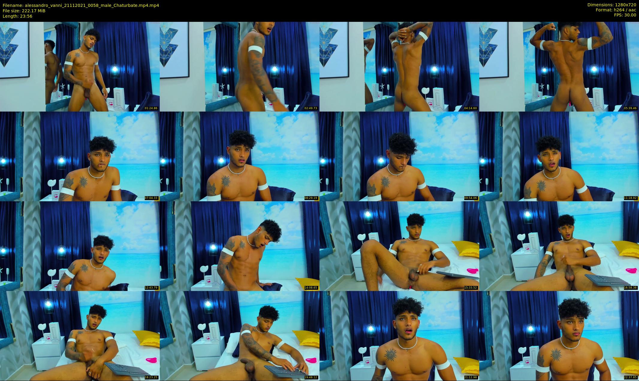 alessandro_vanni — 24 minute Chaturbate male cam show recording, 720p, Nov 21, 2021